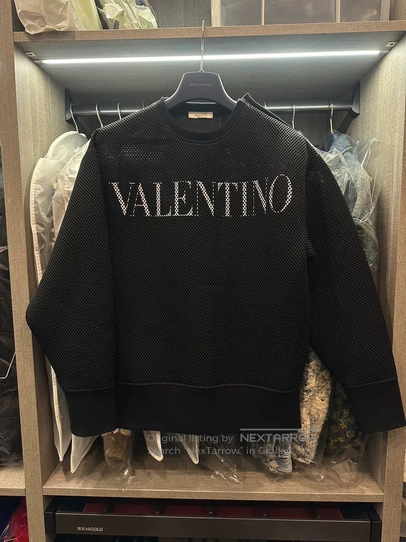 Valentino Valentino Grid alphabet sweatshirt Size US XS / EU 42 / 0 - 1 Thumbnail