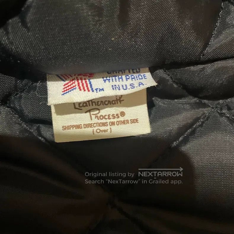 Schott Cable-stayed leather jacket