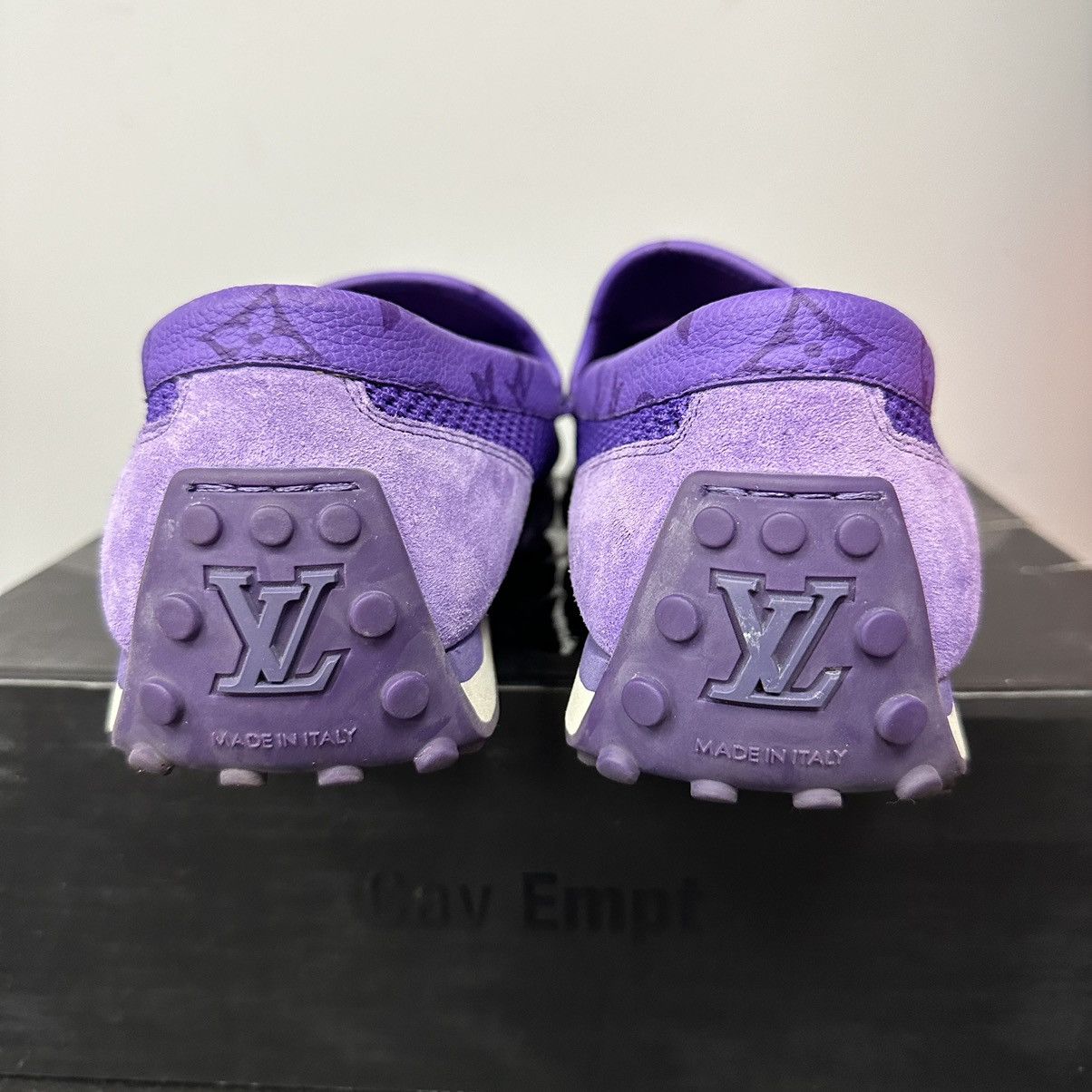 Louis Vuitton Authentic Louis Vuitton Racer Moccasins Luxury Loafers Sz 8 Size US 8 / EU 41 - 3 Thumbnail