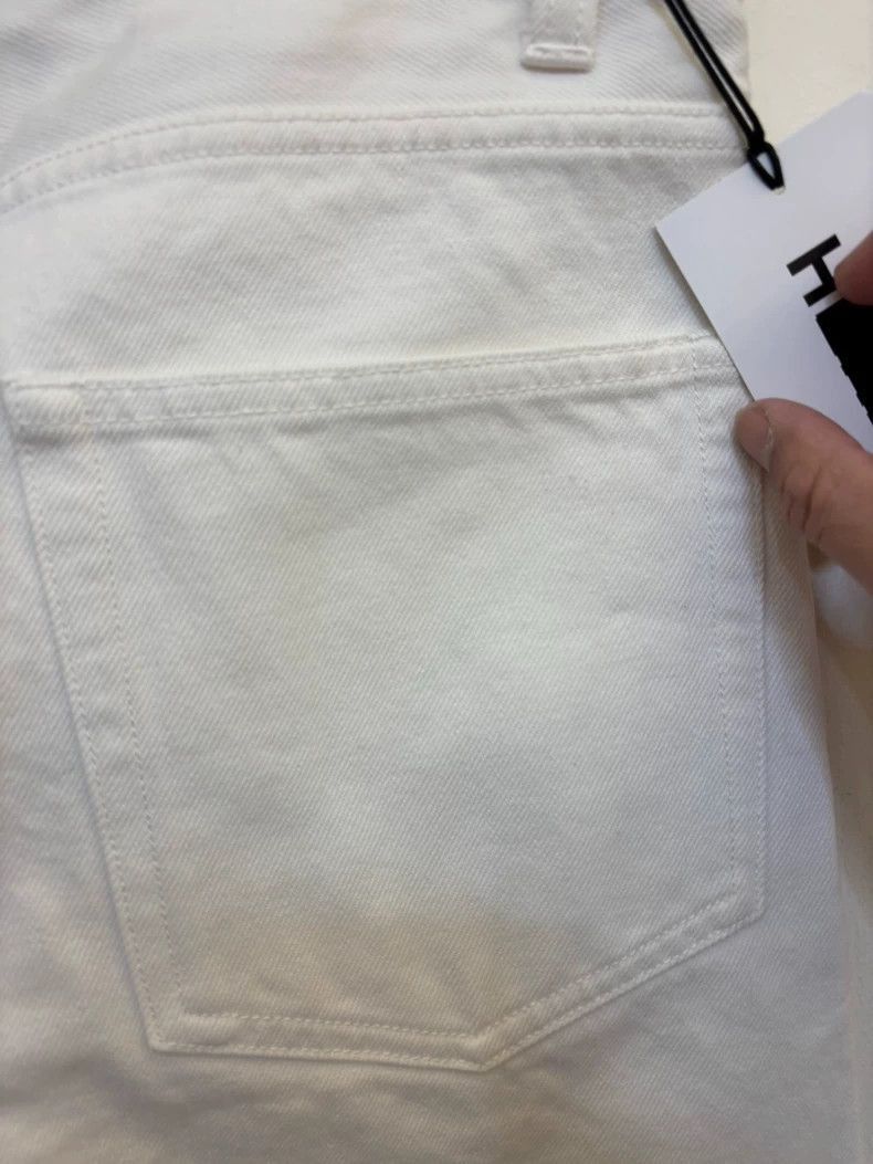 Celine Wide Leg Pants with Washed Texture Size US 32 / EU 48 - 7 Thumbnail