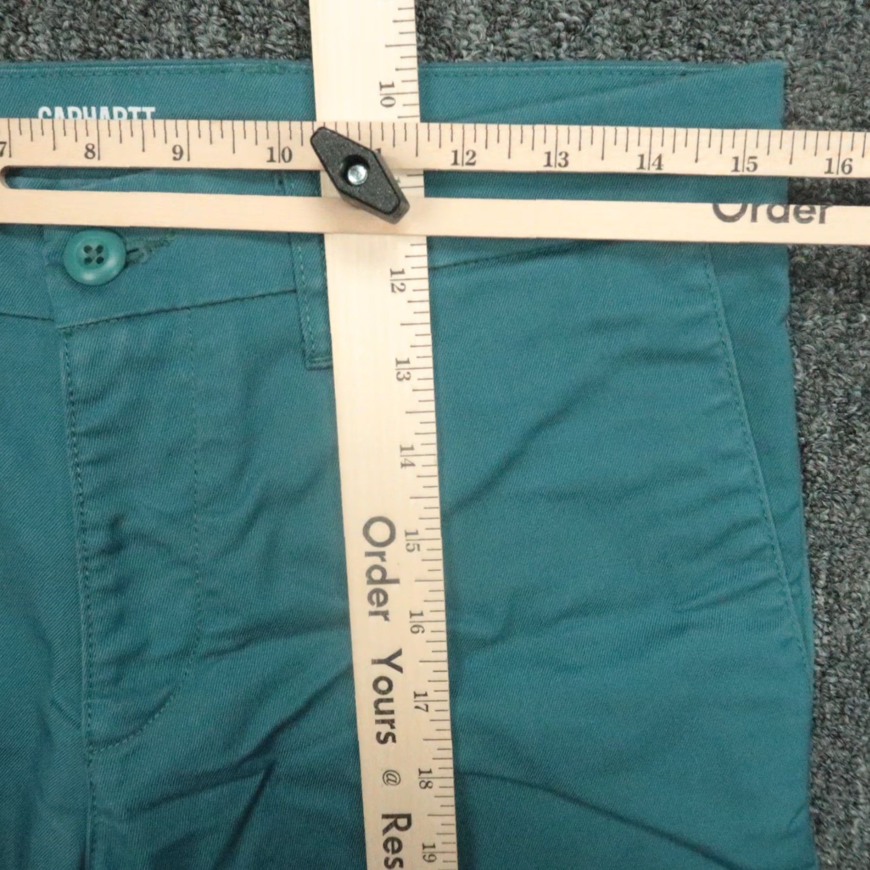 Carhartt Carhartt Pants 30x32 Blue Sid WIP Straight Stretch Mens Size US 30 / EU 46 - 7 Thumbnail