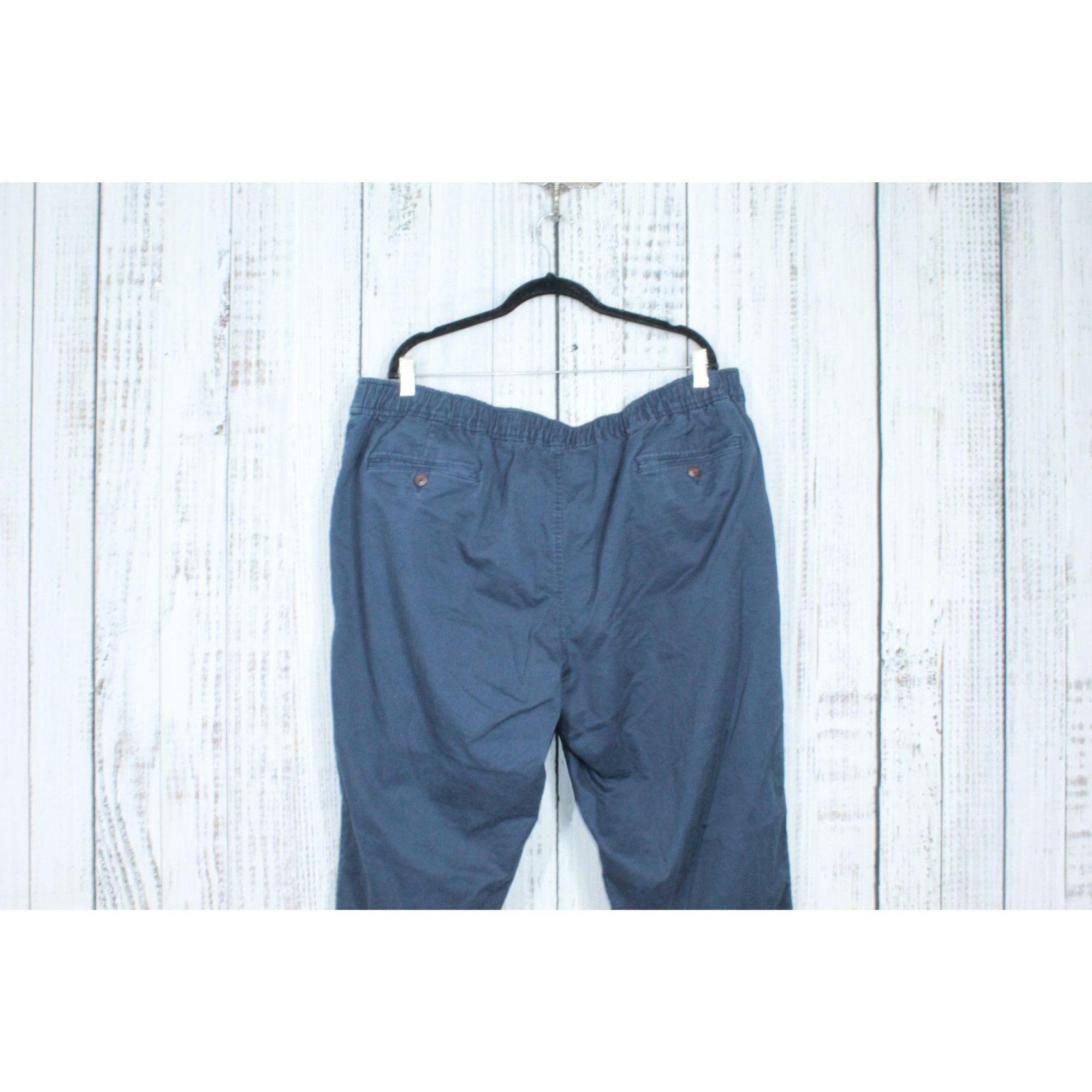 L.L. Bean LL Bean Blue Lakewashed Stretch Comfort Pants Size US 32 / EU 48 - 5 Thumbnail