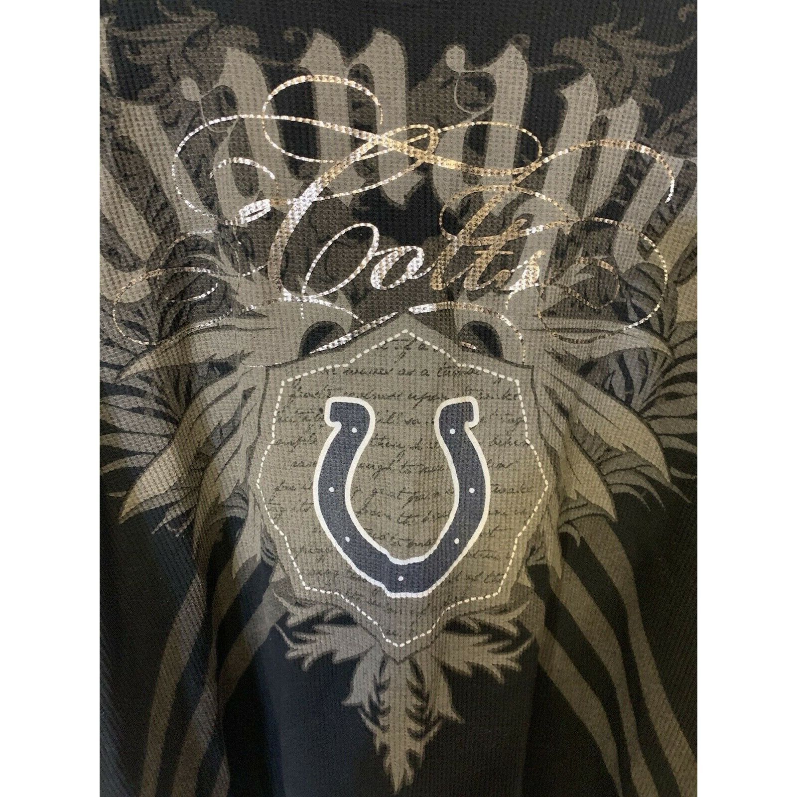 NFL NFL Pro Line Colts thermal shirt Men’s Sz XL Black Size US XL / EU 56 / 4 - 6 Thumbnail