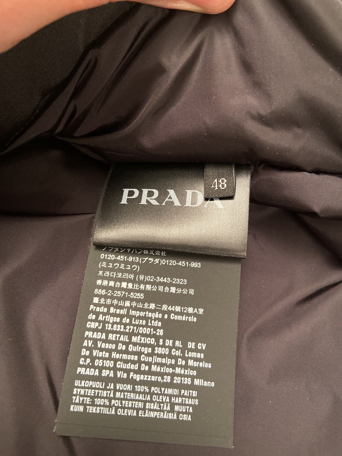 Prada Prada Puffer Vest nylon Size US M / EU 48-50 / 2 - 12 Thumbnail