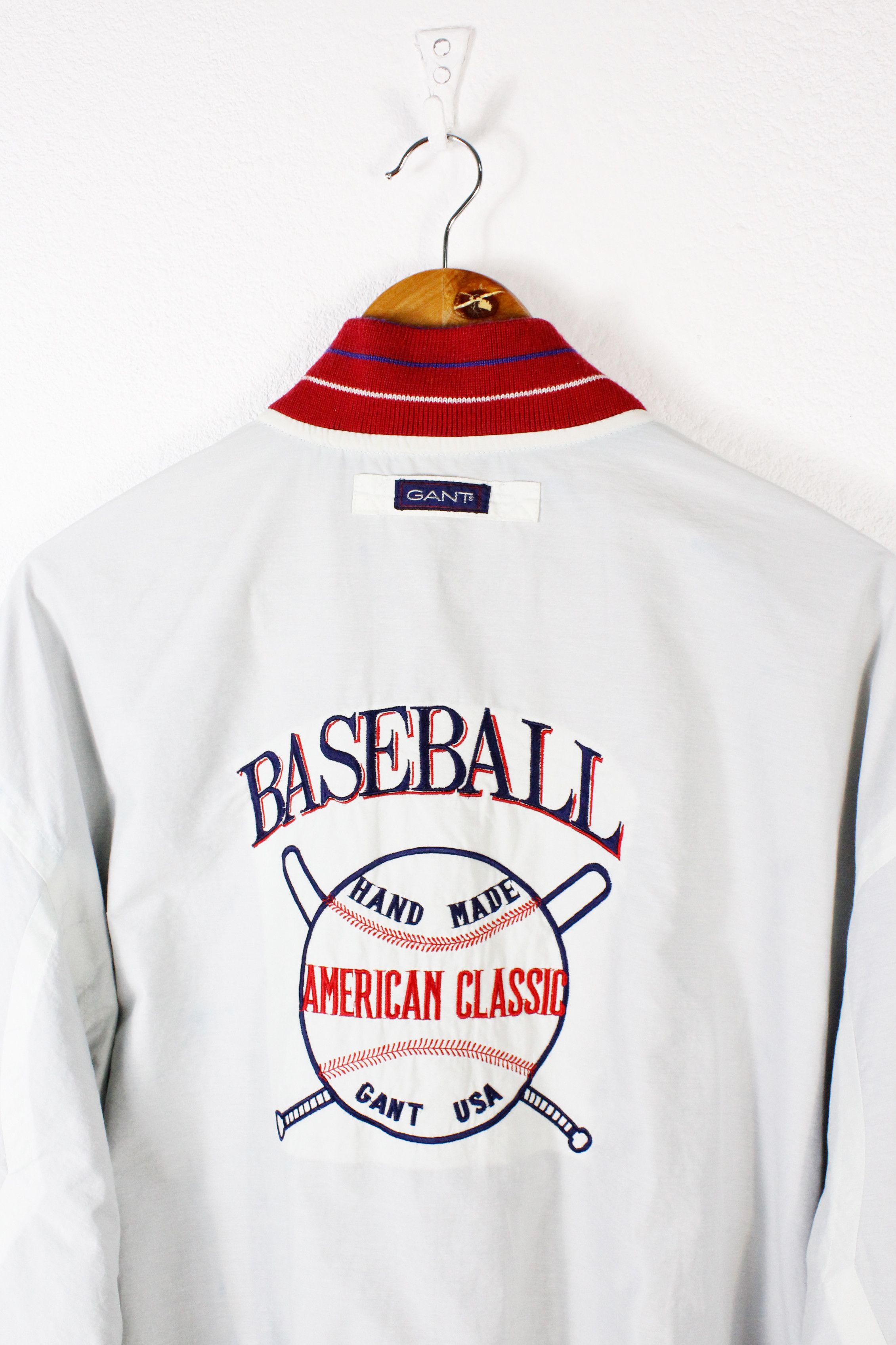 Gant Vintage Gant USA Baseball American Reversible Bomber Jacket Size US XL / EU 56 / 4 - 10 Thumbnail