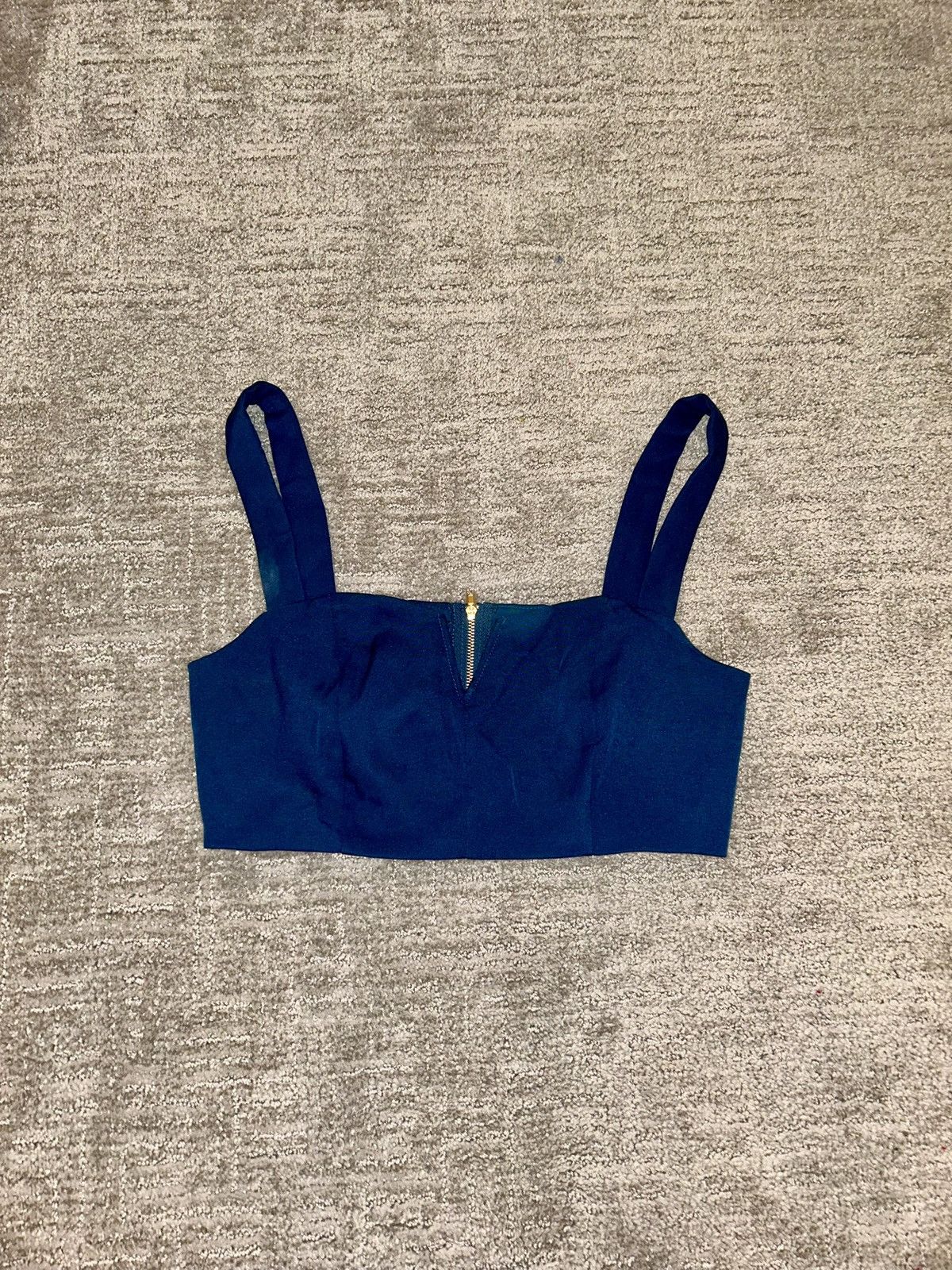 Cider cider blue cropped tank Size XS / US 0-2 / IT 36-38 - 2 Thumbnail