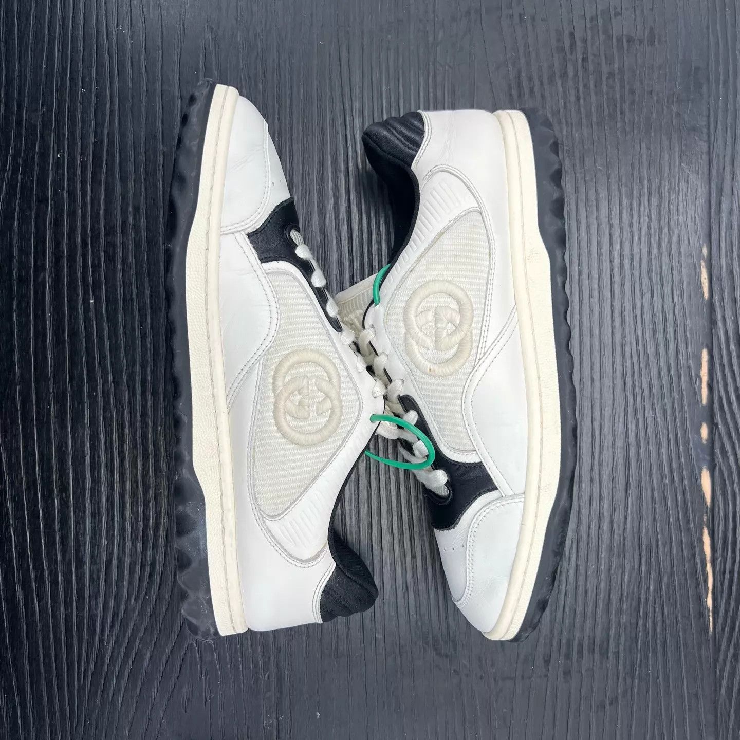 Gucci Gucci Mac80 Black & White Sneaker US 6.5 / EU 40.5 Size US 7.5 / EU 40-41 - 2 Thumbnail