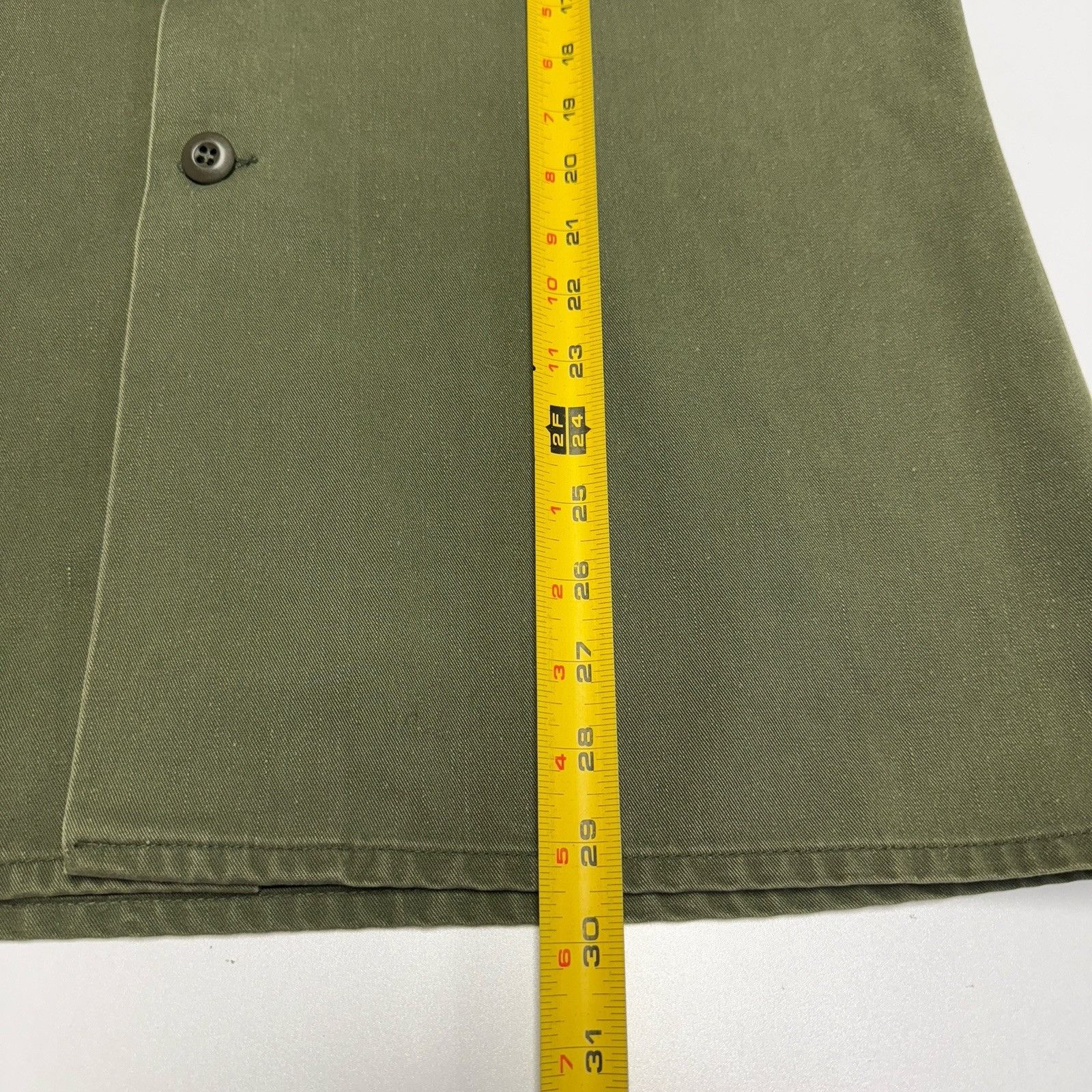 Vintage Vintage US Air Force Military Sateen Short Sleeve Button Up Size US XL / EU 56 / 4 - 7 Thumbnail