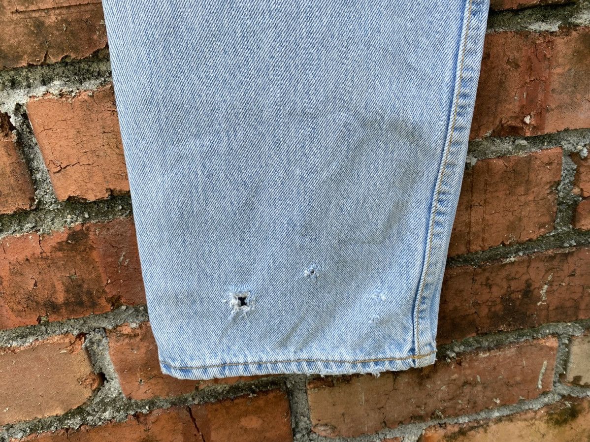 Levi's Vintage Clothing × Vintage W32x31.5 Vinatge levi's 501 made in USA faded 90s distressed Size US 32 / EU 48 - 8 Thumbnail