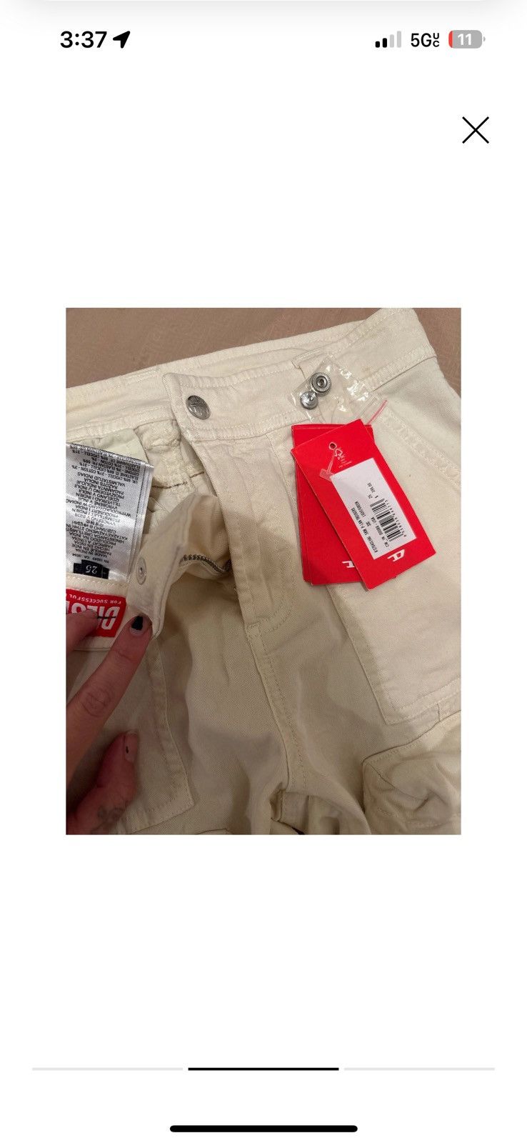 Other Diesel pants never worn Size 25" / US 0 / IT 36 - 2 Thumbnail