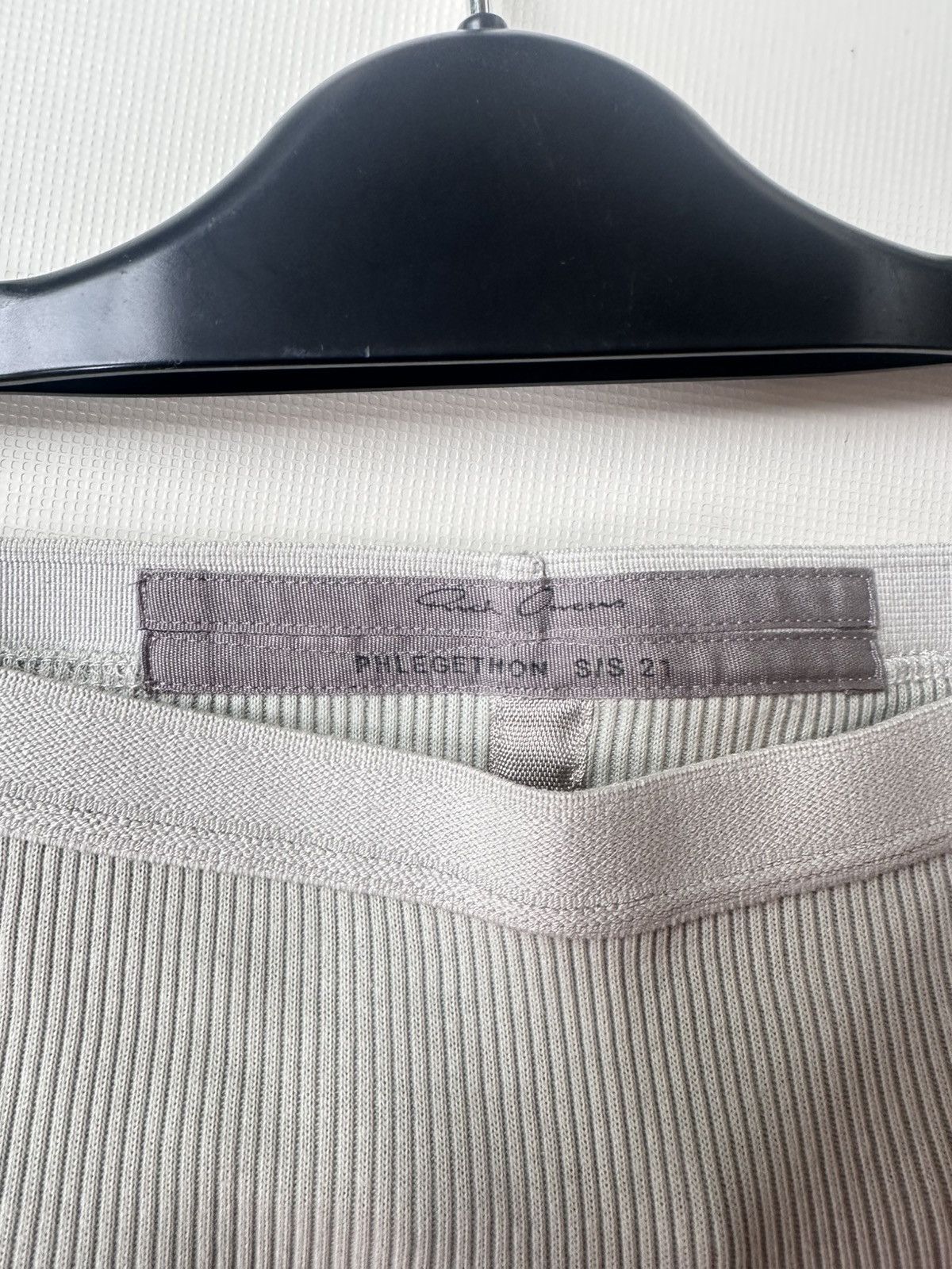 Rick Owens Rick Owens Oyster Silk Blend Wide Leg Trousers Size 28" / US 6 / IT 42 - 3 Thumbnail