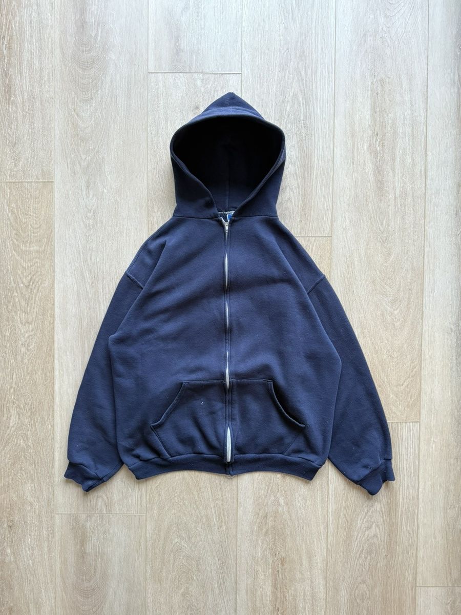 Russell Athletic Vintage Russell Zip Hoodie - 1980s Size US L / EU 52-54 / 3 - 1 Thumbnail