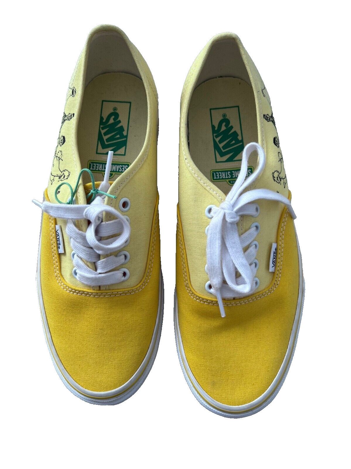 Vans Vans X Sesame Street Shoes Yellow Men's 8.5 / Women 10 Size US 8.5 / EU 41-42 - 2 Thumbnail