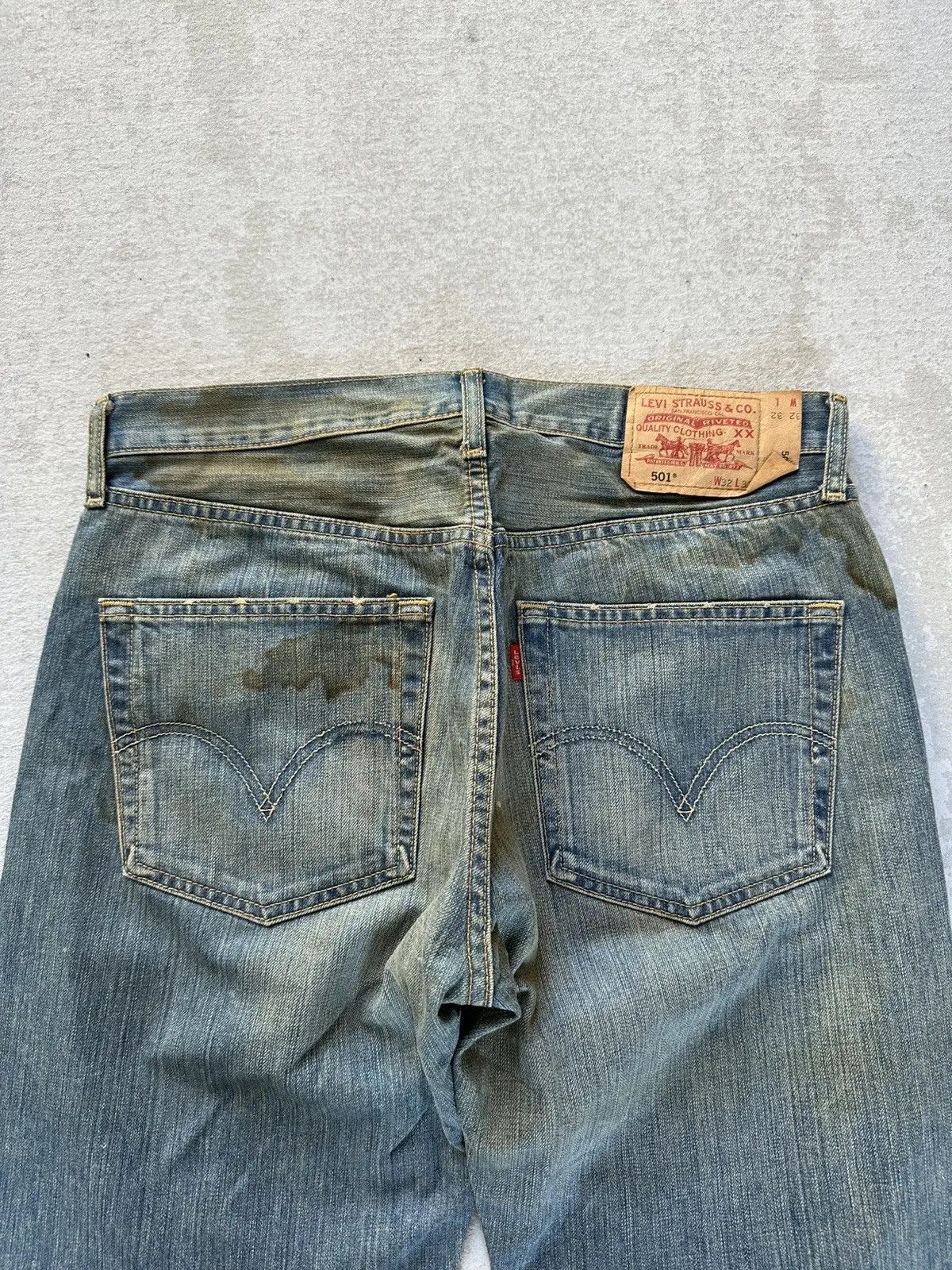 Levi's W33 L32 🔥🔥 Vintage LEVI’S 501 Jeans Rusty Denim Pants Size US 33 - 11 Thumbnail