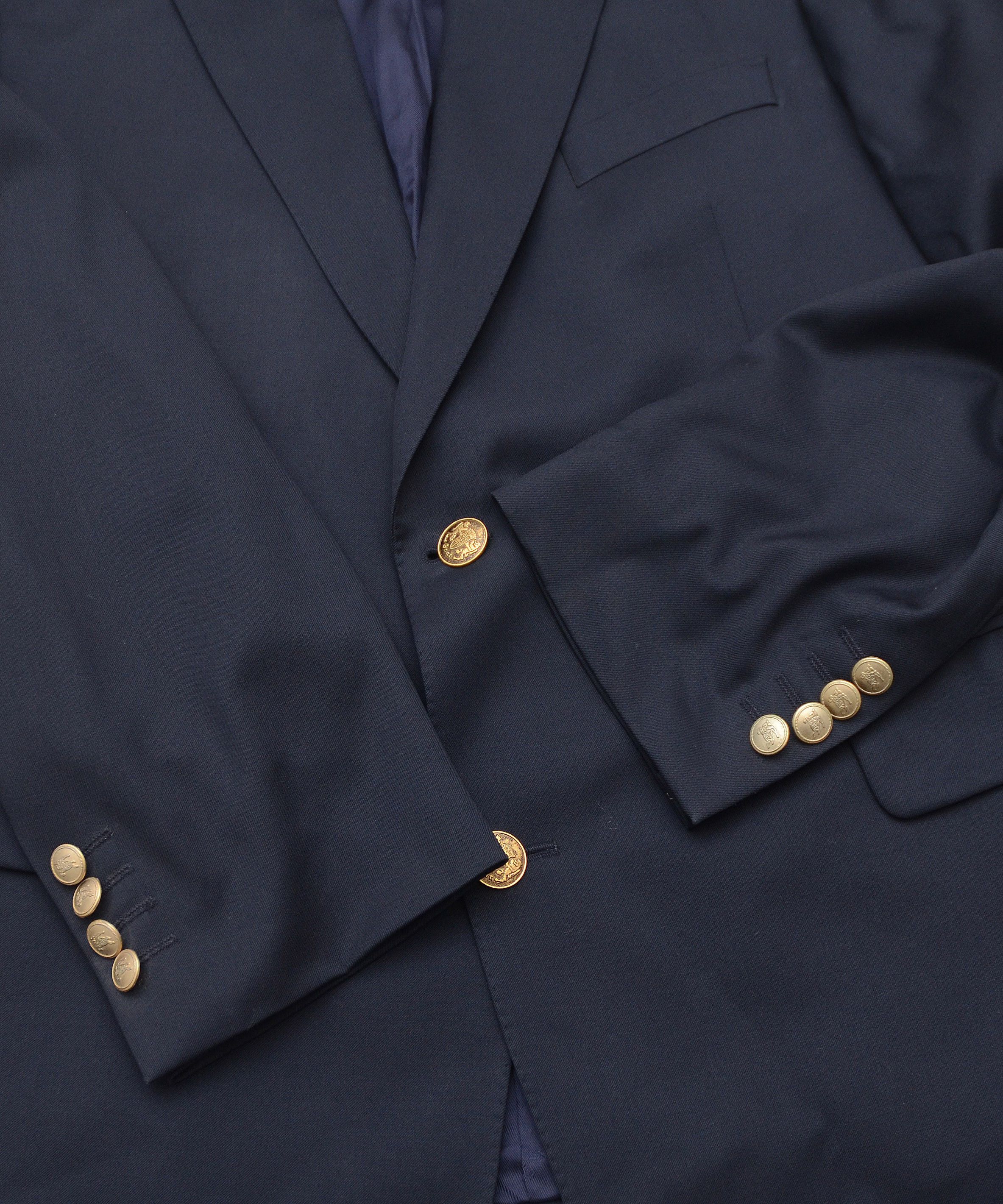Burberry Luxury Burberry London Super 100 Blazer Navy Old Money Size 50R - 5 Thumbnail