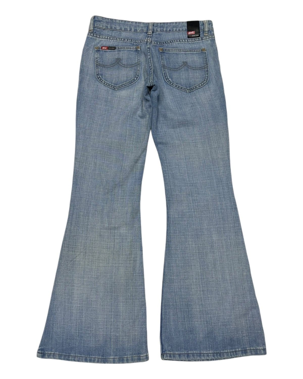 Flare💥90s Vintage Flared Distressed Denim Bny Jeans