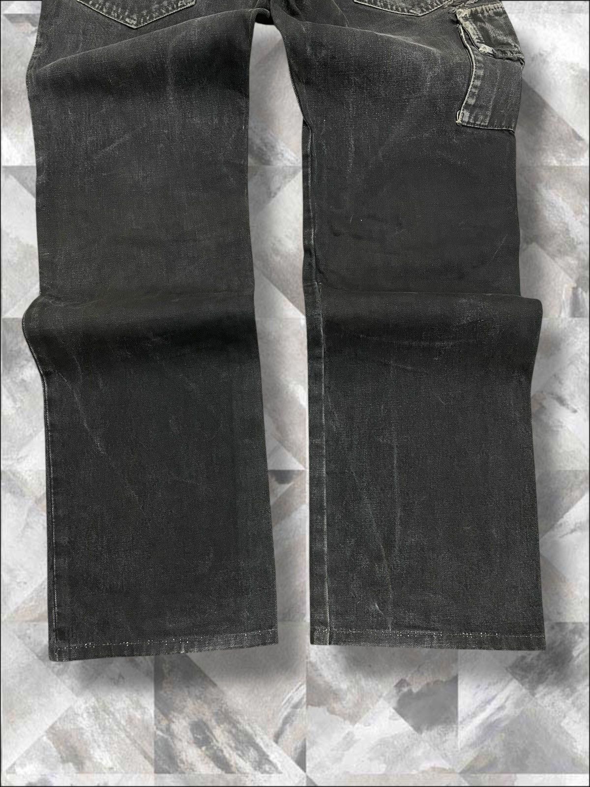 ABAHOUSE Vintage 1990s Japan Designer Abahouse Distressed Denim Size US 32 / EU 48 - 12 Thumbnail