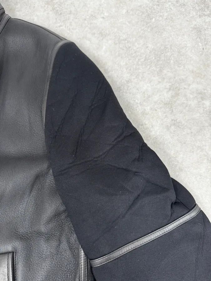 Givenchy AW2015 Givenchy Black Shearling Collar Leather Jacket by Riccardo Tisci Size US L / EU 52-54 / 3 - 10 Thumbnail