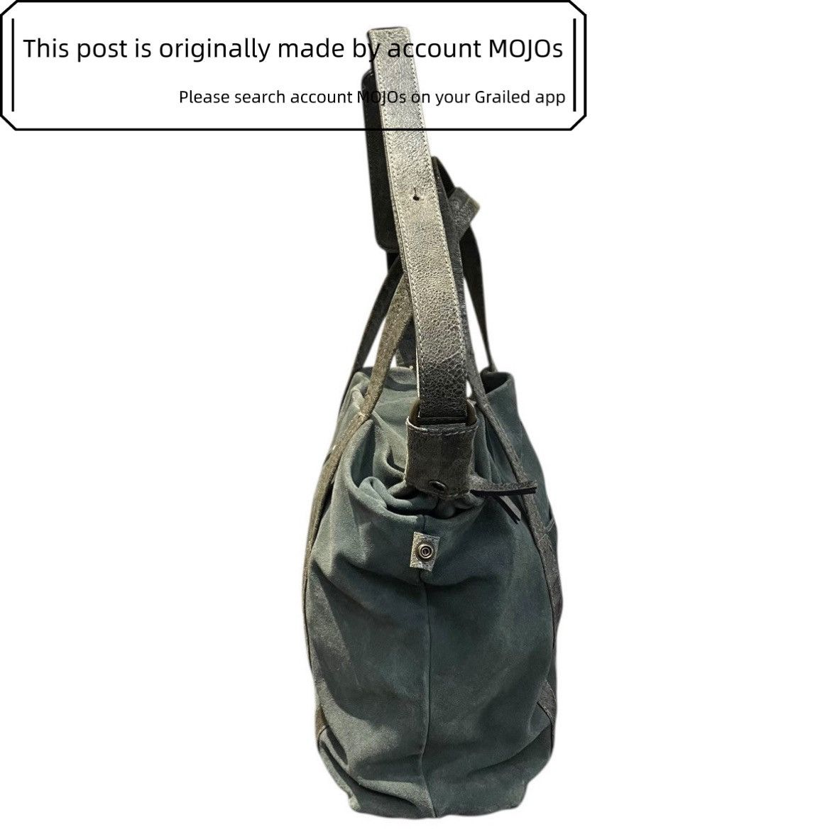 Maison Margiela Maison Margiela Military Dark Gray Canvas Cross Body Body Size ONE SIZE - 3 Thumbnail
