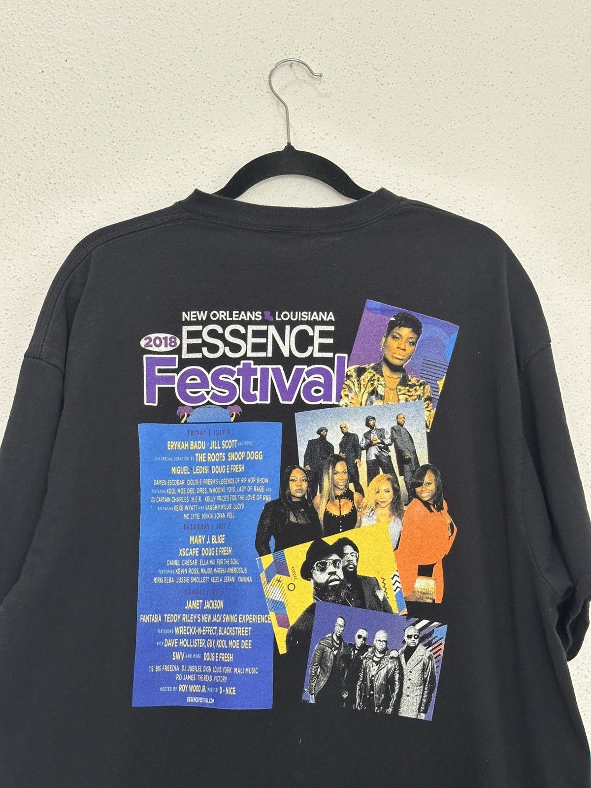 Rap Tees Essence Music Festival New Orleans Louisiana Rap Tee XXL Size US XXL / EU 58 / 5 - 5 Thumbnail