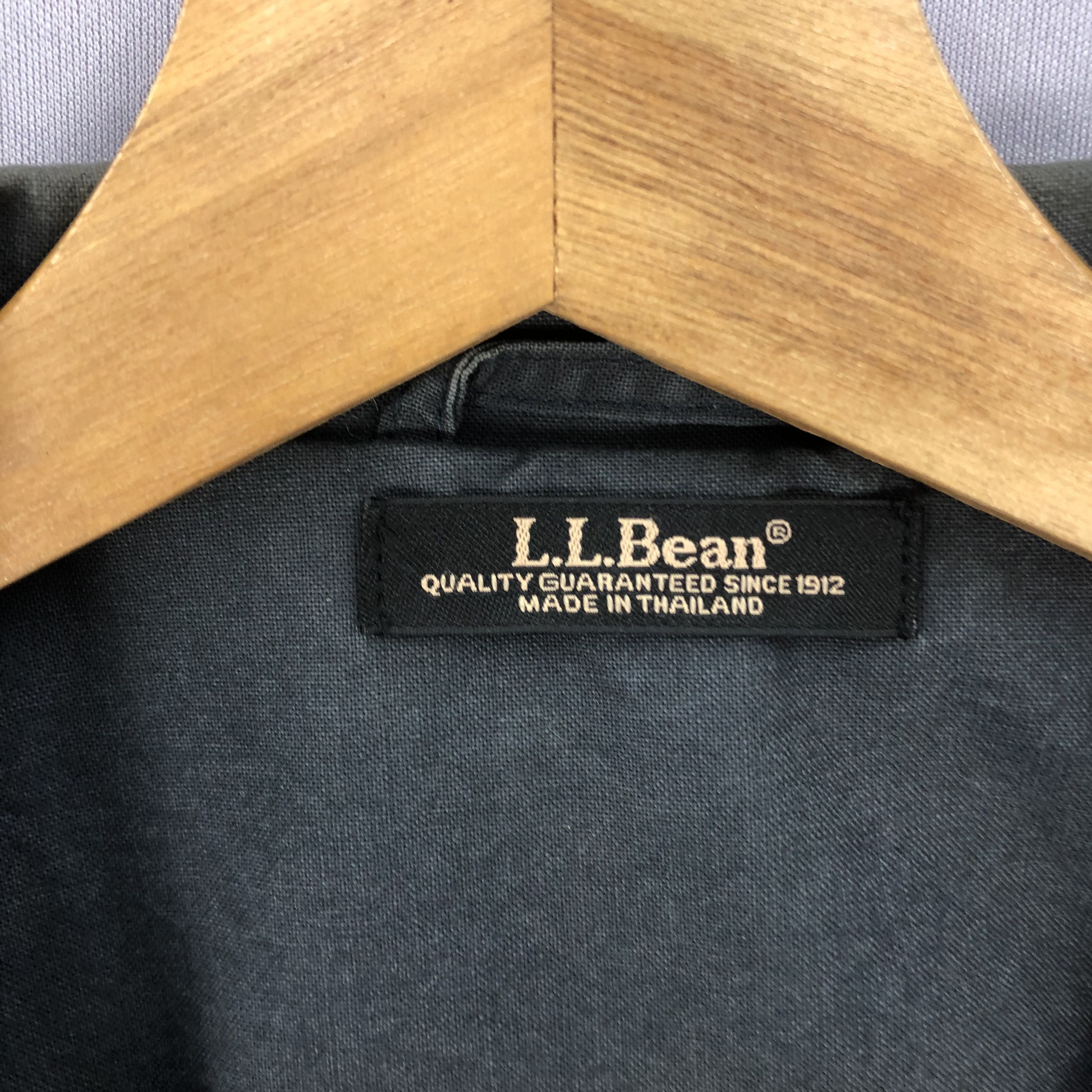 Japanese Brand × L.L. Bean × Vintage Vintage 90s LL Bean Cardigan Coat Jacket Size 42L - 5 Thumbnail