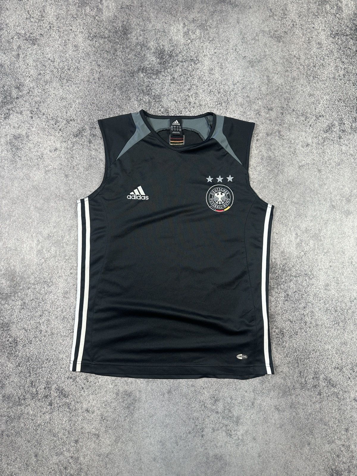 Vintage Vintage Adidas Germany 04/05 Soccer Tank Top Blokecore Rare Size US M / EU 48-50 / 2 - 1 Thumbnail