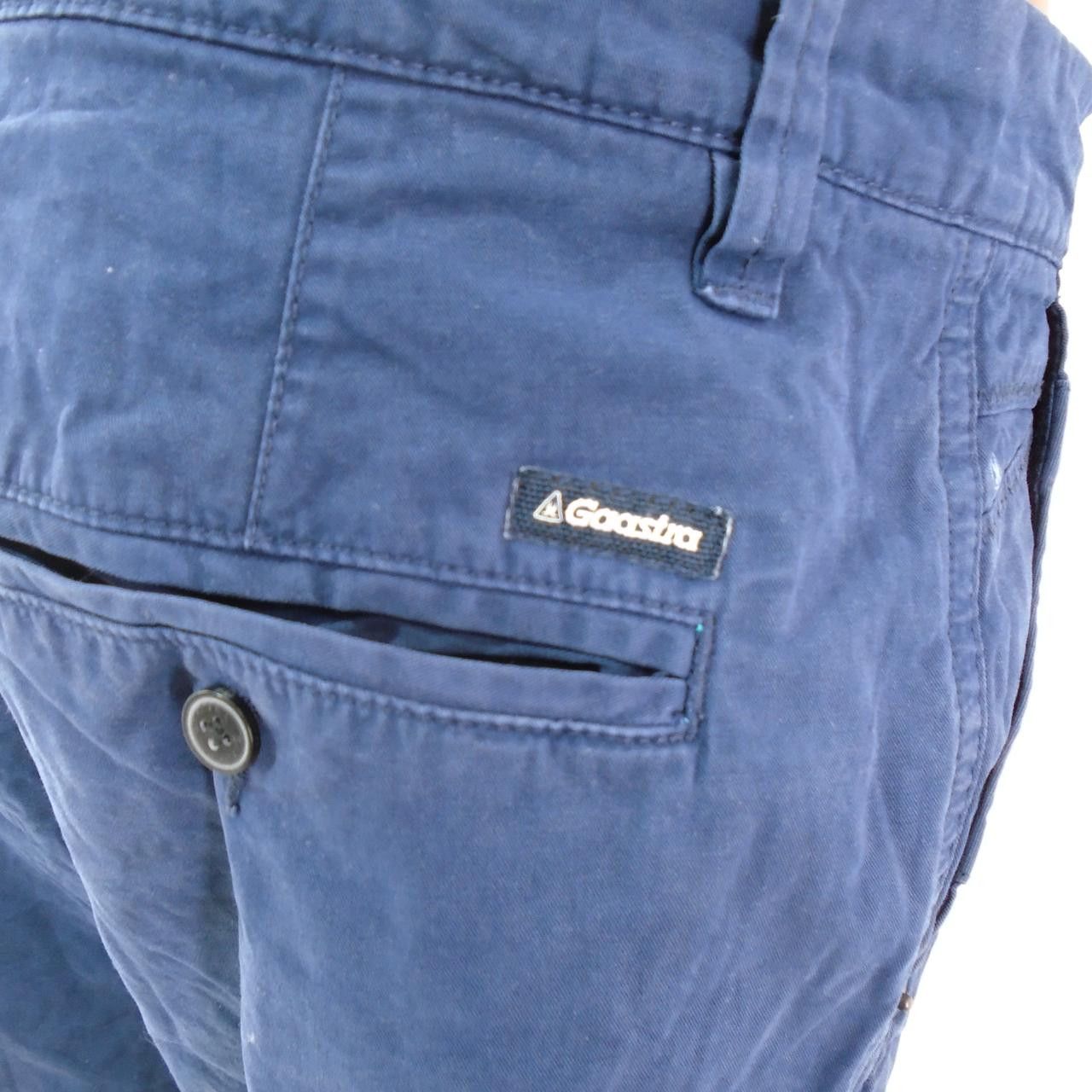 Vintage Men's Shorts Gaastra. Dark blue. S. Used. Good Size US 28 / EU 44 - 6 Thumbnail