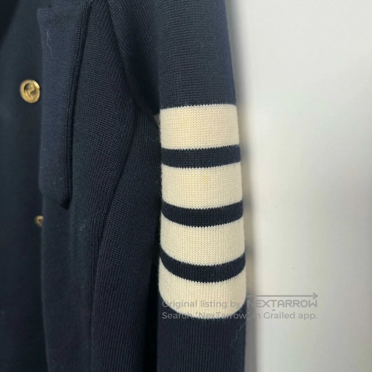 Thom Browne Thom Browne Navy Wool Blazer Jacket. Size US L / EU 52-54 / 3 - 5 Thumbnail