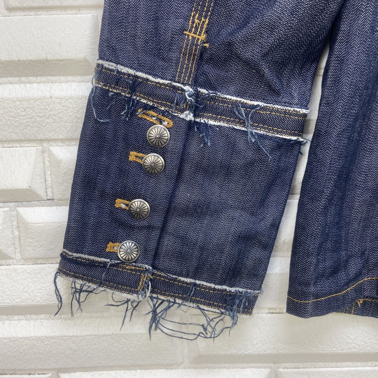Indian Motorcycle Indian Motorcycles Distressed Denim Jacket Size US S / EU 44-46 / 1 - 10 Thumbnail