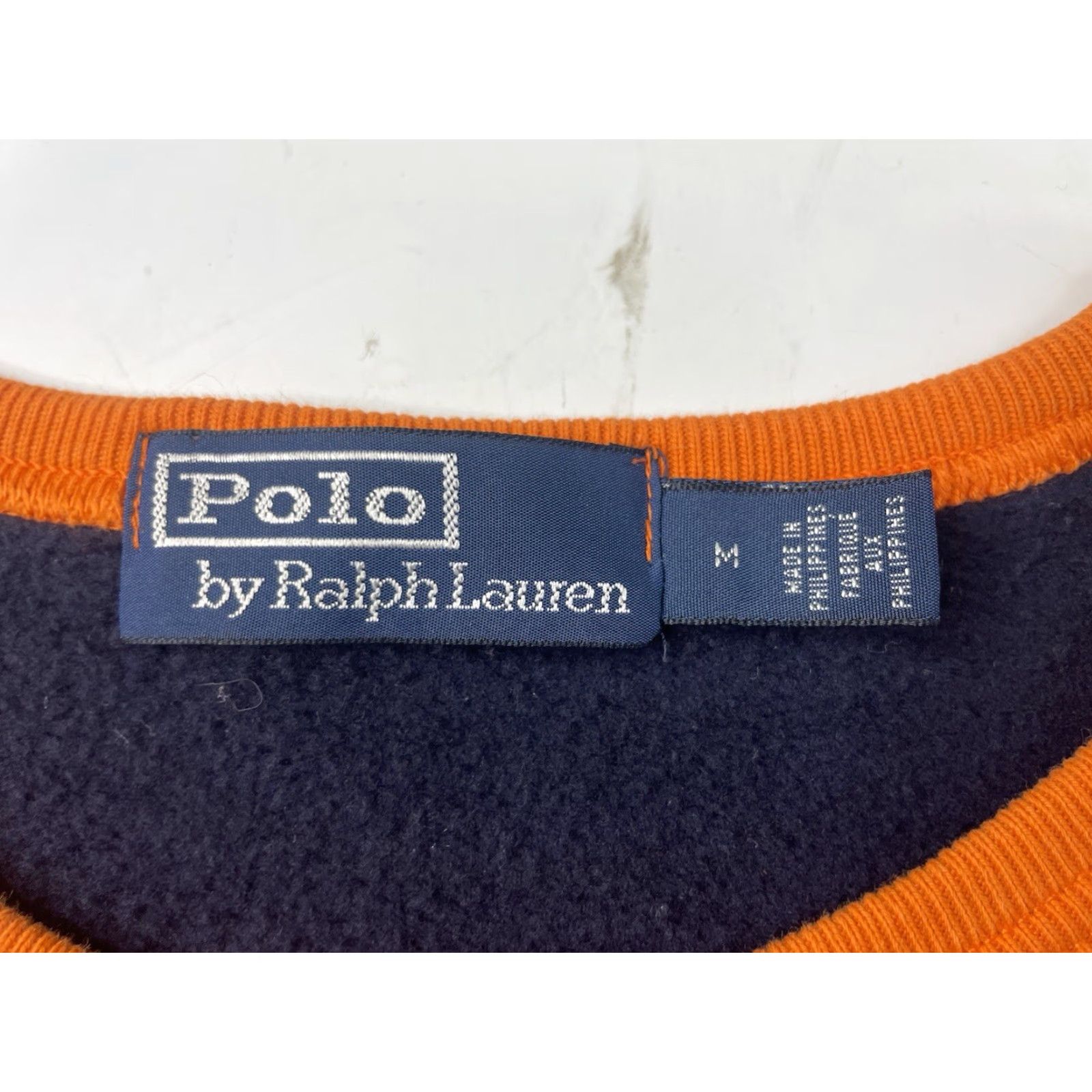 Ralph Lauren VINTAGE Ralph Lauren Polo RRL Sweatshirt Wolf Logo Patches Navy Blue M Mens Polo Sweatshirt Pullover Fleece Logo Wolves Modern Size US M / EU 48-50 / 2 - 2 Thumbnail