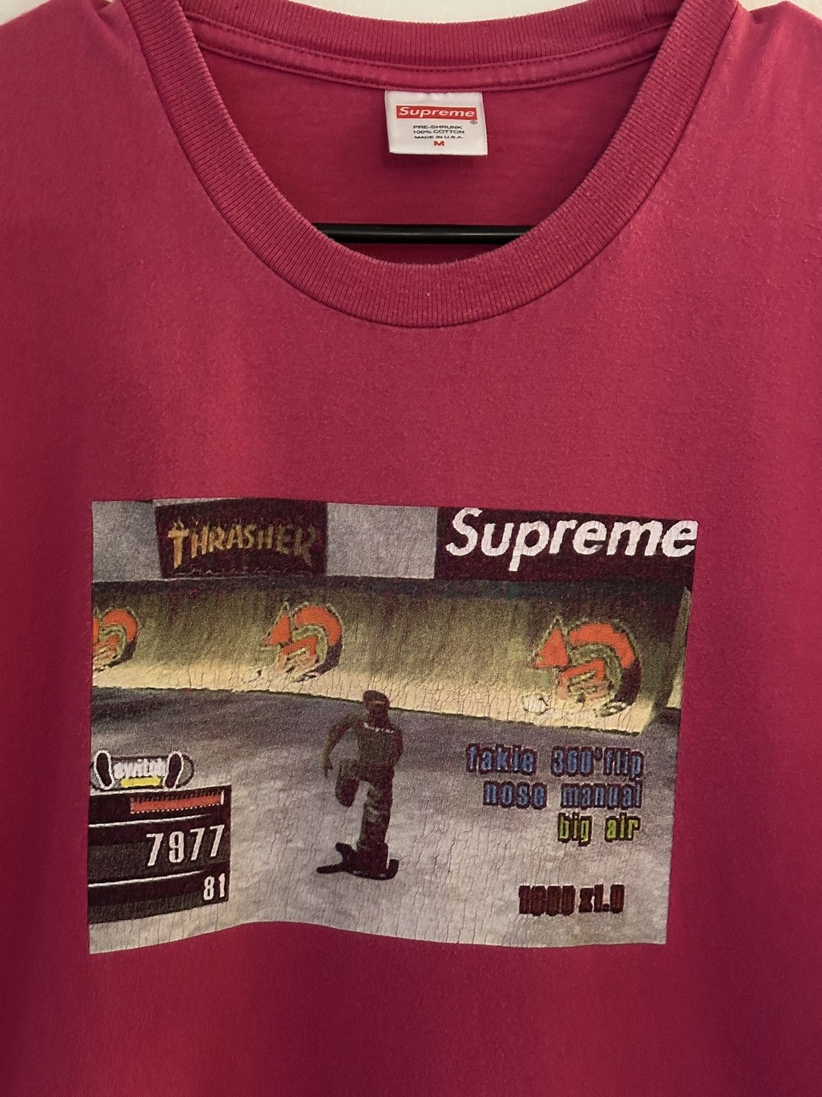 Supreme × Thrasher Supreme Thrasher Game Tee Size US M / EU 48-50 / 2 - 2 Thumbnail