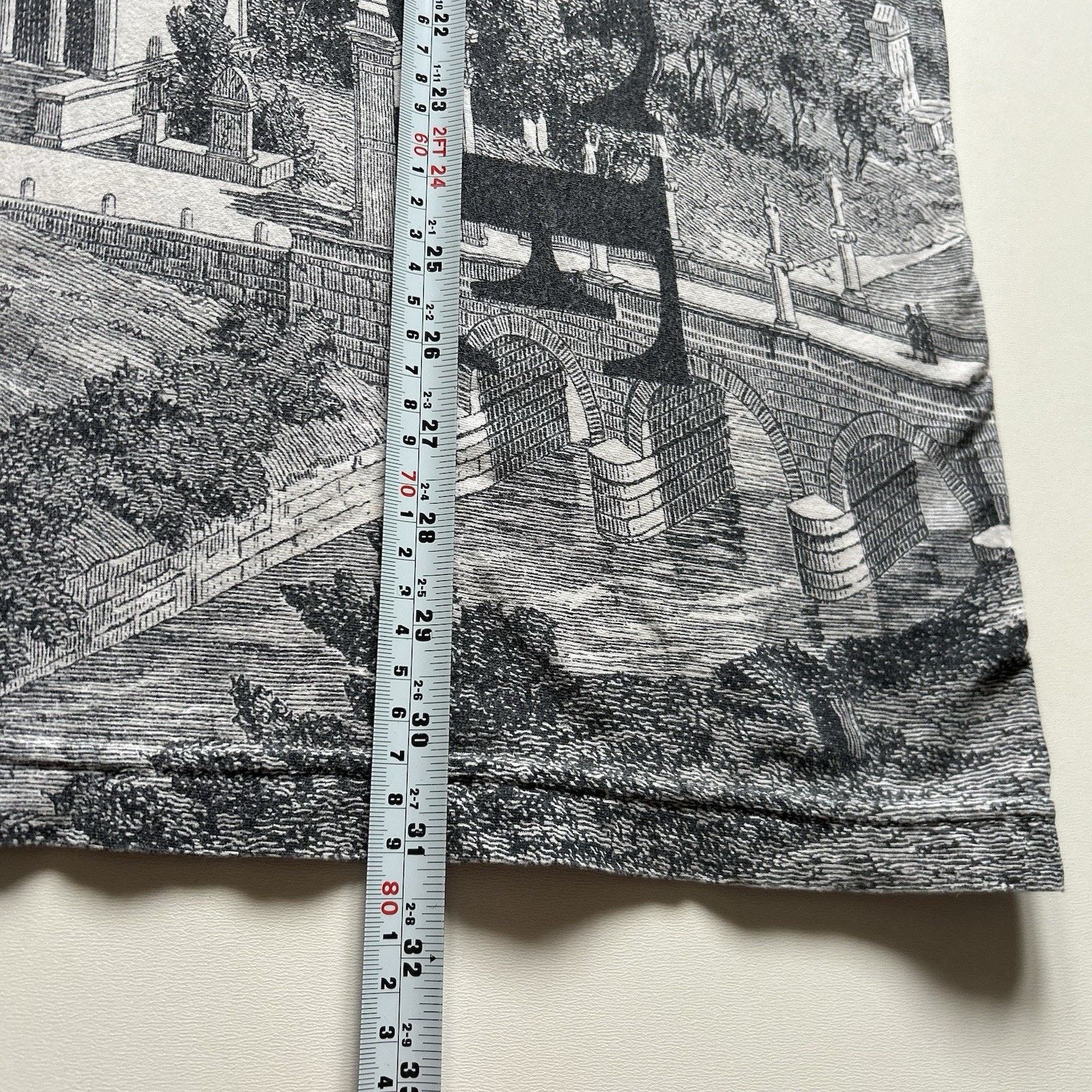 Vintage Vintage Greece All Over Print T Shirt XL AOP Parthenon Art Size US XL / EU 56 / 4 - 7 Thumbnail