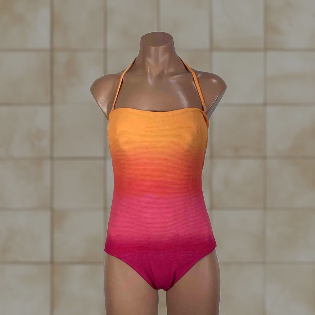 Tommy Bahama Tommy Bahama One Piece Swimwear Island Cays Halter Bandeau Ombré Pink 6 Woman Size ONE SIZE - 1 Thumbnail