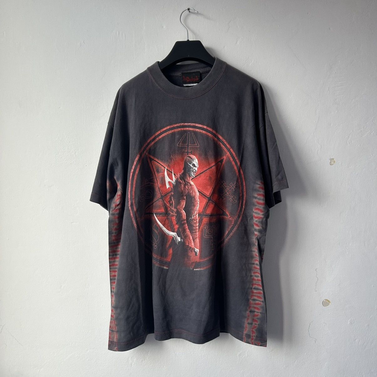 Affliction × Vintage Vintage The Darkside Pentagram t-shirt satan Size US XL / EU 56 / 4 - 1 Thumbnail