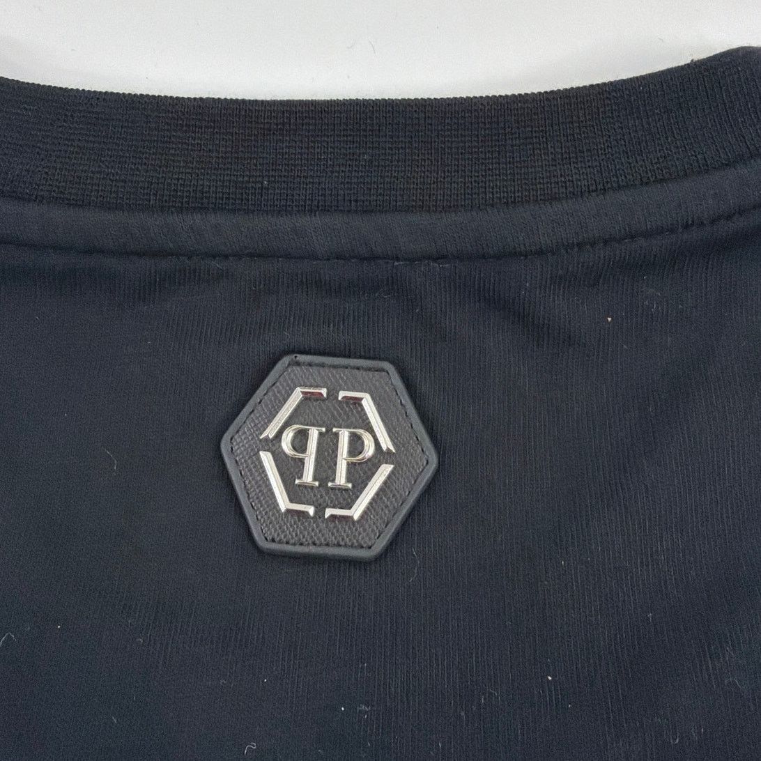 Philipp Plein Philipp Plein Black Plein College Animals T-Shirt Size L Size US L / EU 52-54 / 3 - 11 Thumbnail