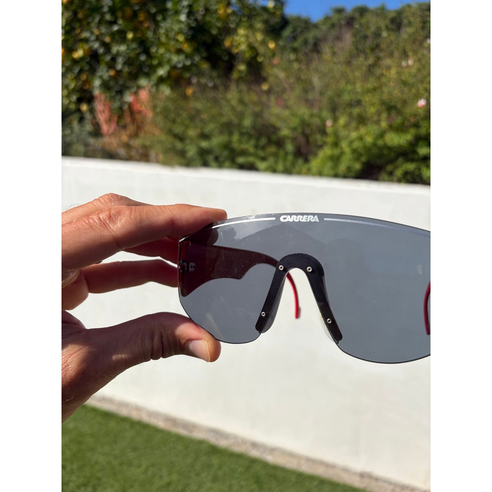 Carrera Carrera Sport Sunglasses 5414 Vintage Red Austria Large 1988 Size ONE SIZE - 6 Thumbnail