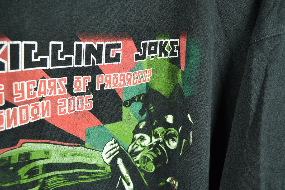 Band Tees × Vintage Killing Joke Vintage T Shirt 2005 Post Punk Rock Size XXL Size US XXL / EU 58 / 5 - 6 Thumbnail