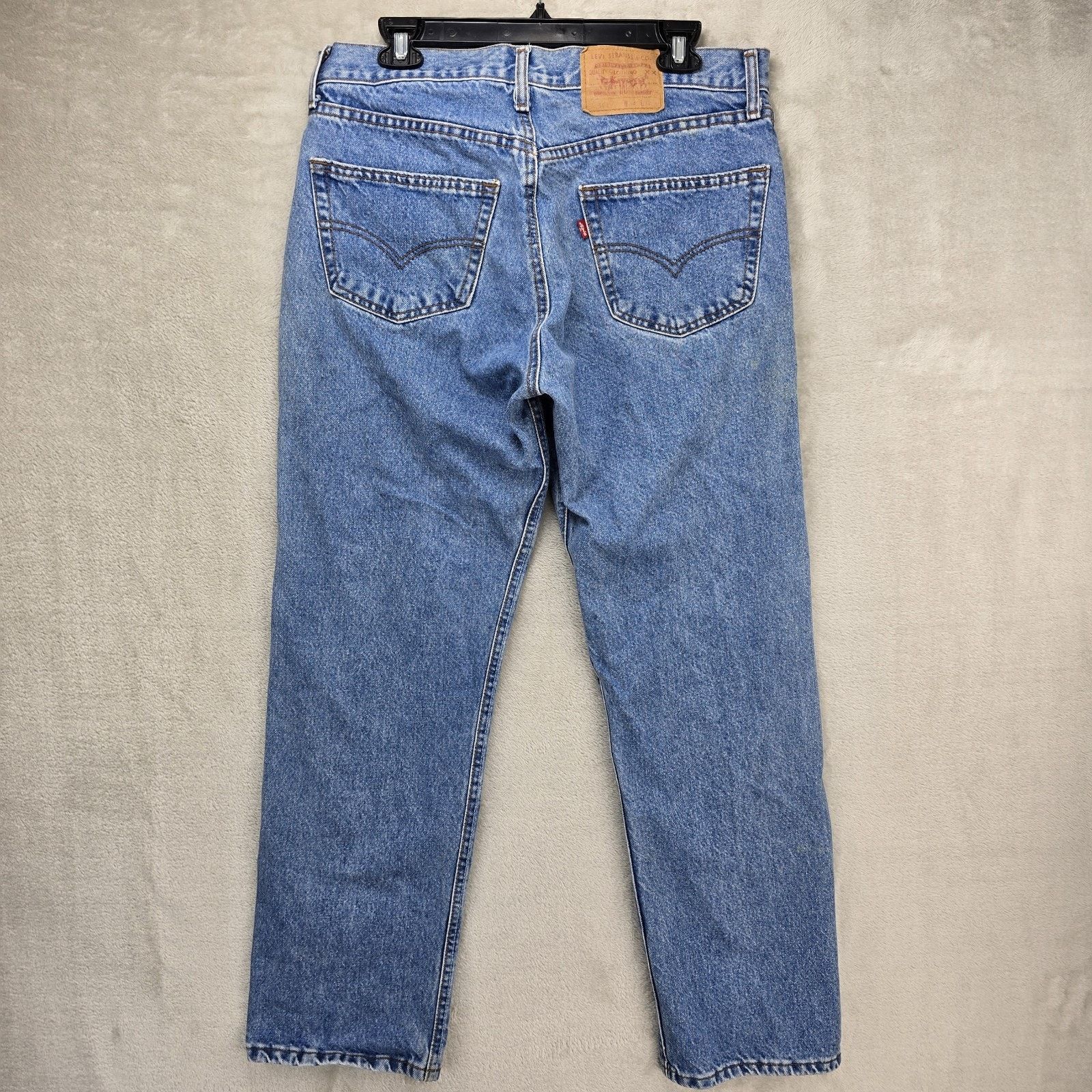 Levi's Vintage Levis 501 Jeans 34x32 (Fits 33x29) USA 90s *FLAWS* Size US 34 / EU 50 - 8 Thumbnail