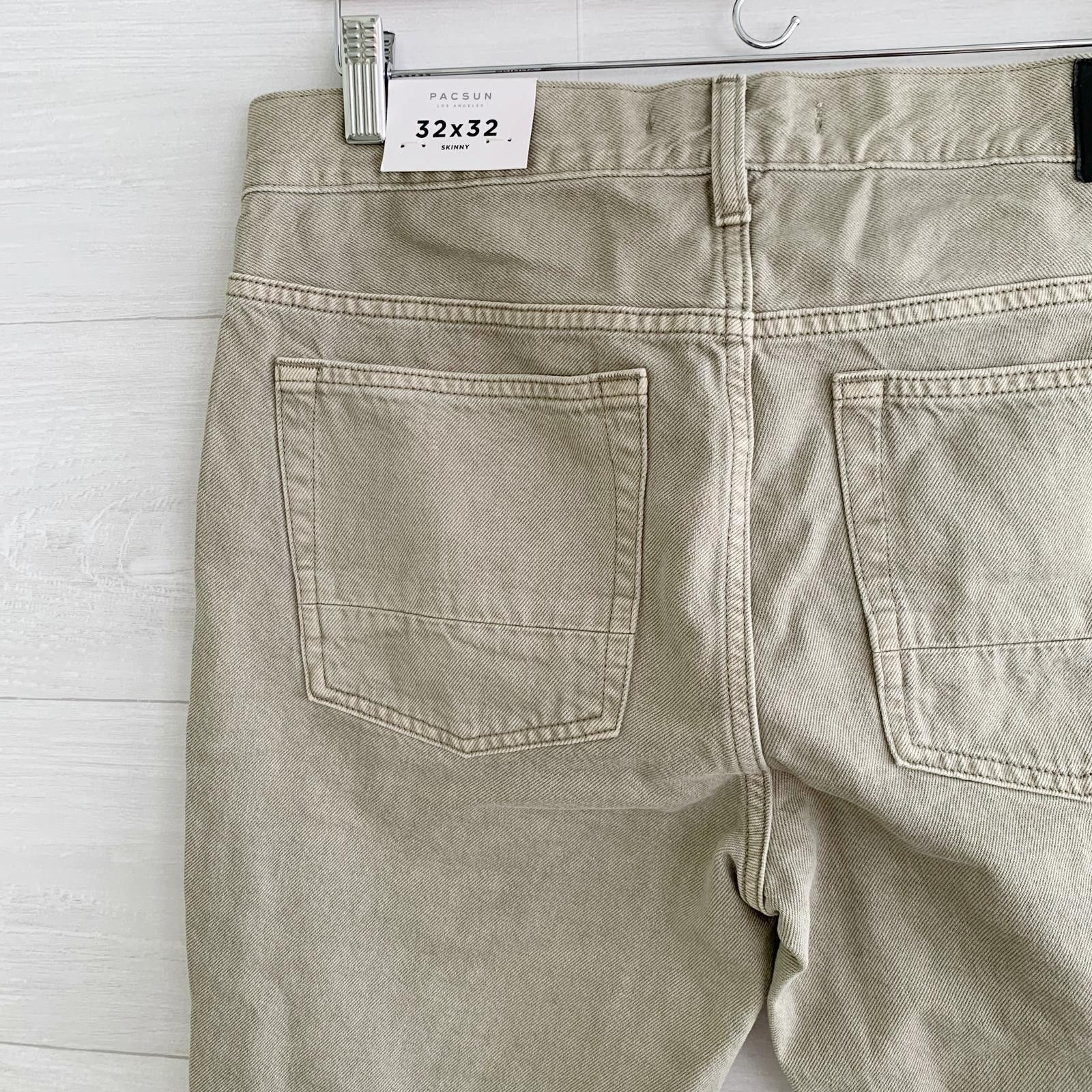 Pacsun NWT Pacsun - Pale green Skinny jeans, 32 x 32 Size US 32 / EU 48 - 6 Thumbnail