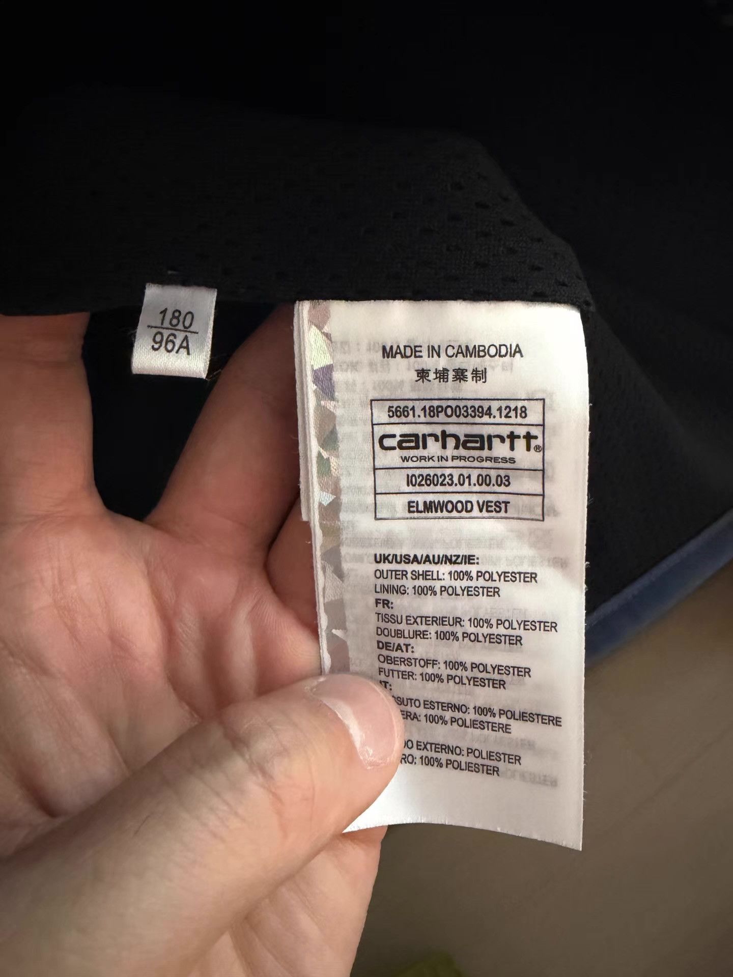 Carhartt Carhartt WIP Elmwood Vest Q16 Size US L / EU 52-54 / 3 - 4 Thumbnail