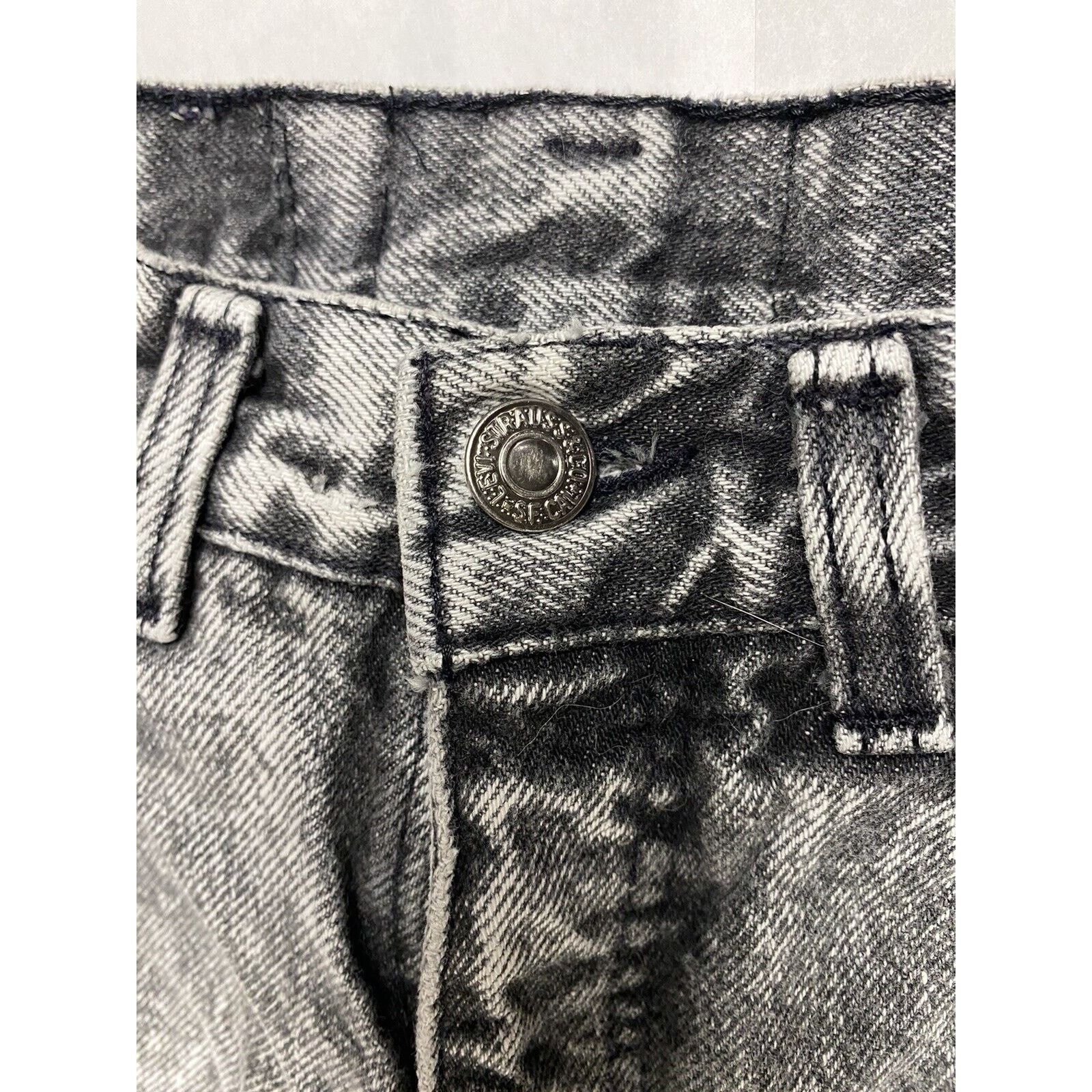Levi's VTG 80s 90s Levi's 900 Series Acid Washed Jeans Denim Gray Size 24" / US 00 / IT 34 - 3 Thumbnail