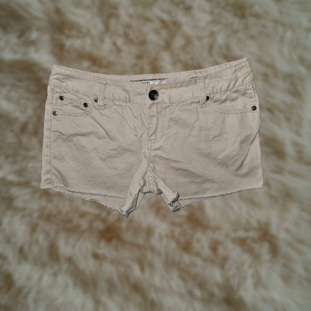 BKE BKE Casuals Shorts Womens 28 Beige Lace Back Pockets Cutoff Twill Laney Summer Dress: Shorts Size 28" / US 6 / IT 42 - 1 Thumbnail