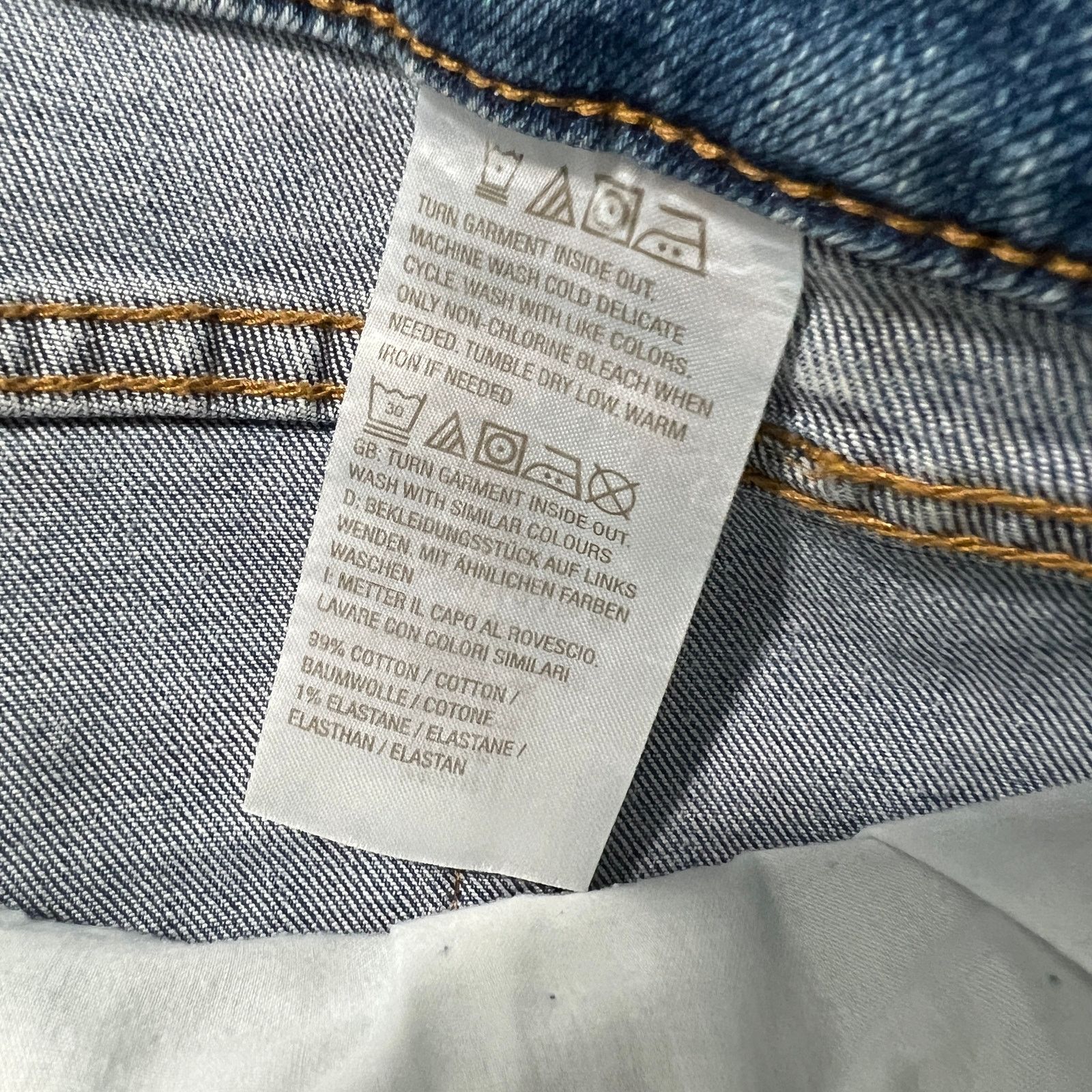 Other Candace Cameron Bure Denim Straight Leg Jeans Malibu Light Size 26" / US 2 / IT 38 - 9 Thumbnail