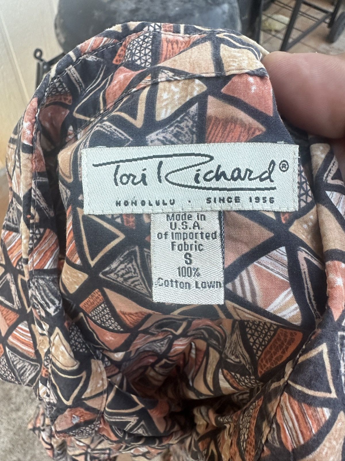 Tori Richard PreOwned Tori Richard Black/Brown Men's Small Size US S / EU 44-46 / 1 - 4 Thumbnail