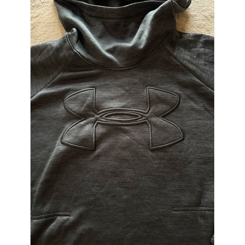 Under Armour Under Armour Hoodie Dark Charcoal Gray, Sporty Essential Size S / US 4 / IT 40 - 3 Thumbnail