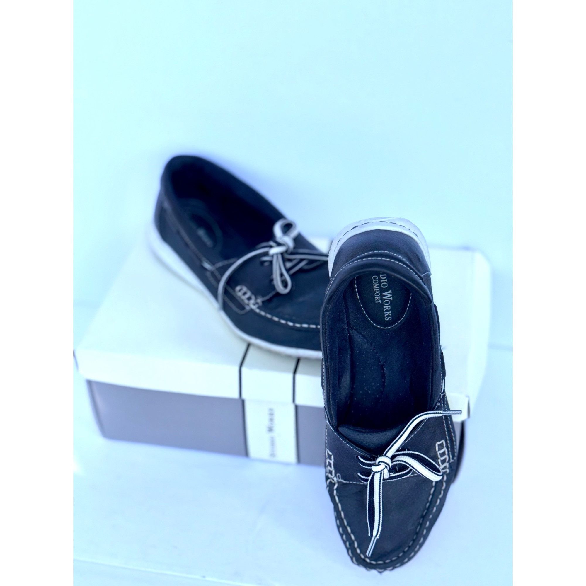 Other Studio Works Navy Loafers Size US 9.5 / IT 39.5 - 1 Thumbnail