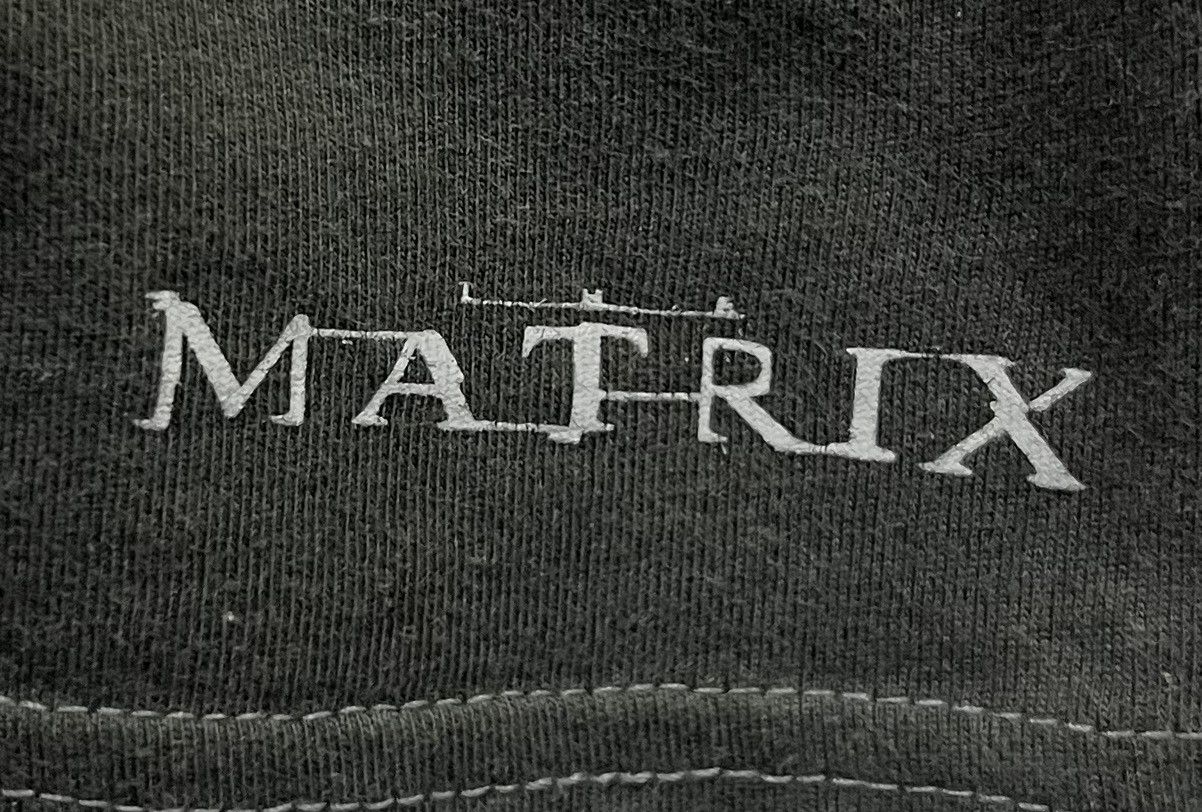 Vintage THE MATRIX AND ALL RELATED CHARACTERS AND ELEMENTS SHIRT Size US XL / EU 56 / 4 - 4 Thumbnail