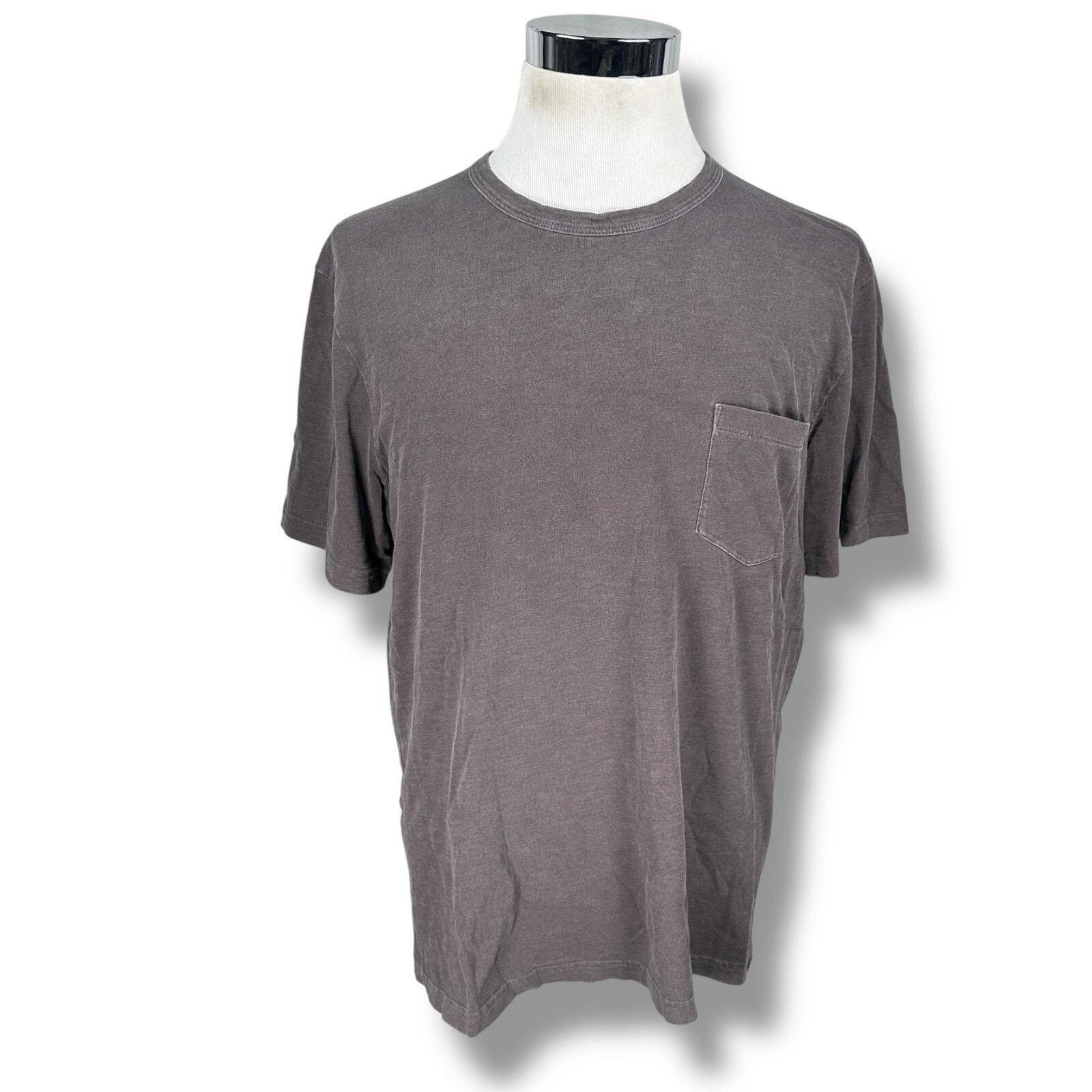 Faherty Faherty T-Shirt Men's XL Gray 100% Cotton Short Sleeve Faded Size US XL / EU 56 / 4 - 1 Thumbnail
