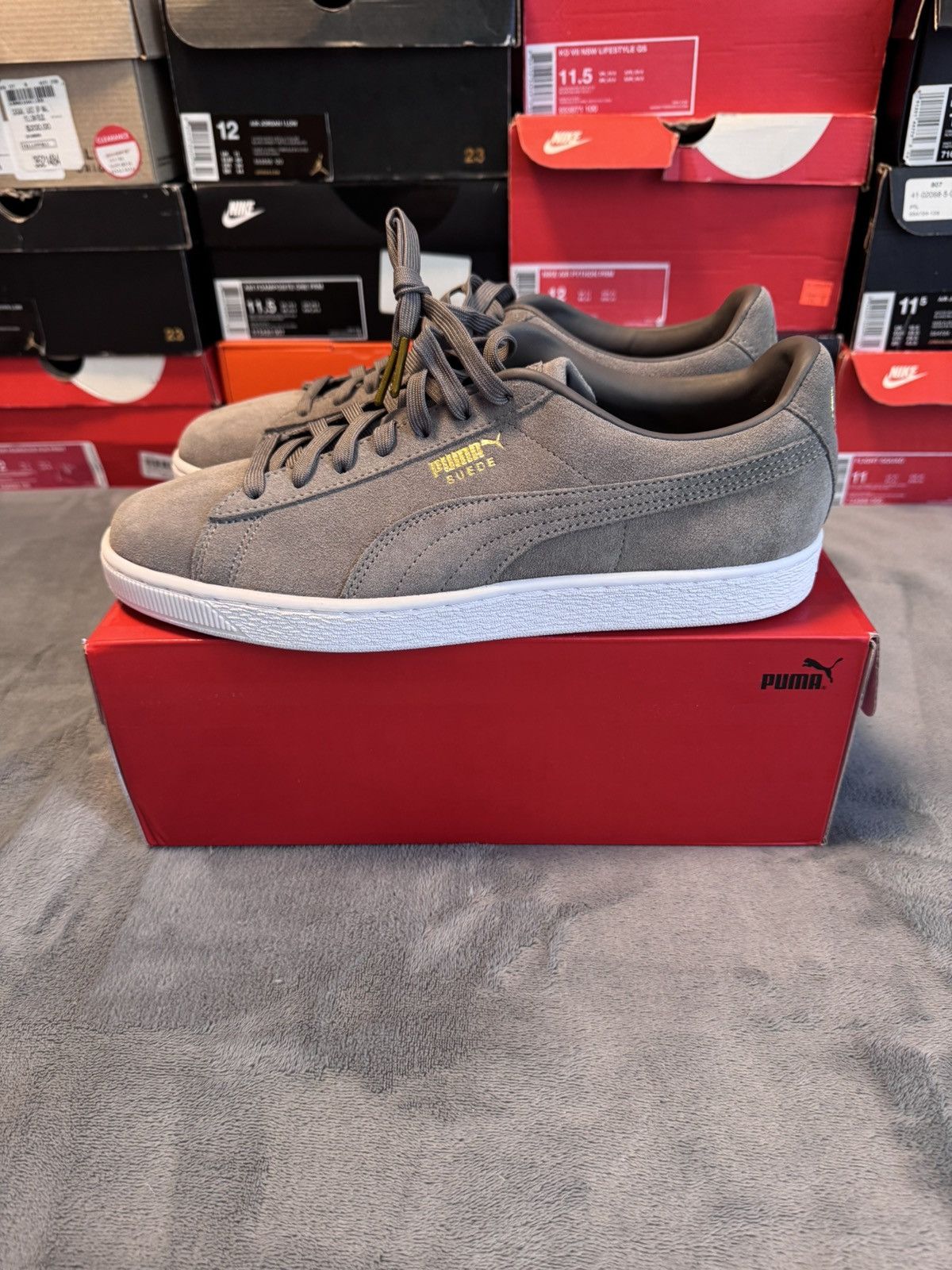 Puma Puma Suede TMC Grey Size US 11 / EU 44 - 2 Thumbnail
