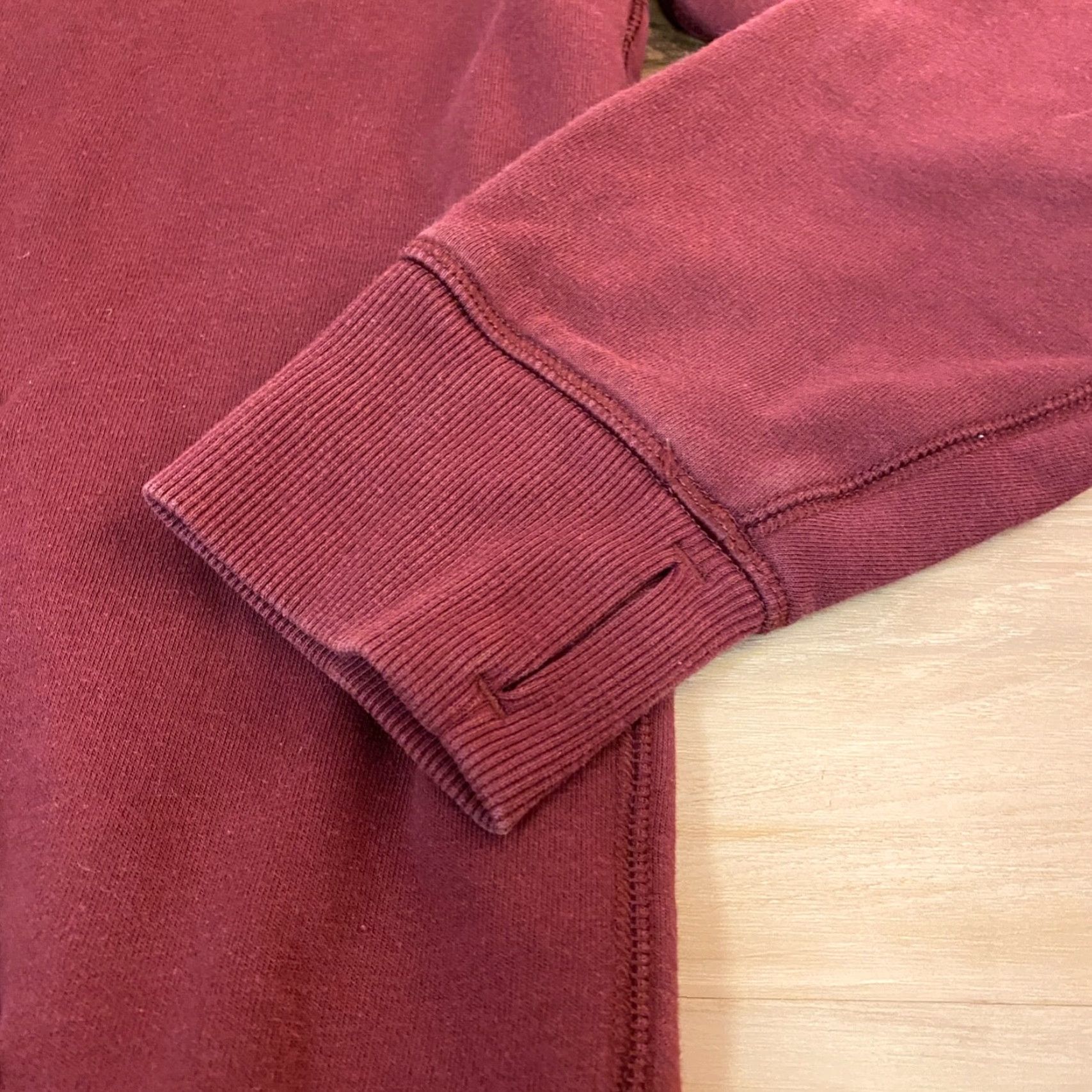 Vintage FourLaps Hoodie Men M Burgundy Rush Full Zip Pullover Sweatshirt Size US M / EU 48-50 / 2 - 5 Thumbnail